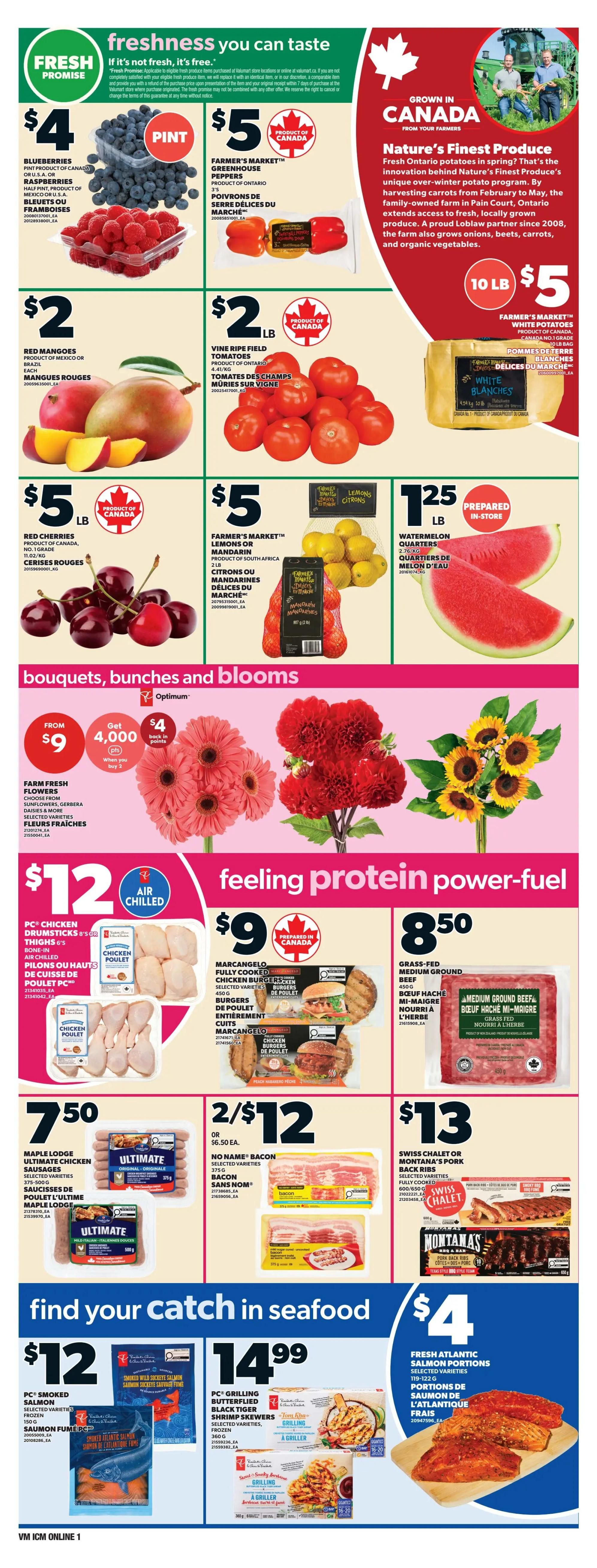 Valu-mart Flyer August 13 to 19