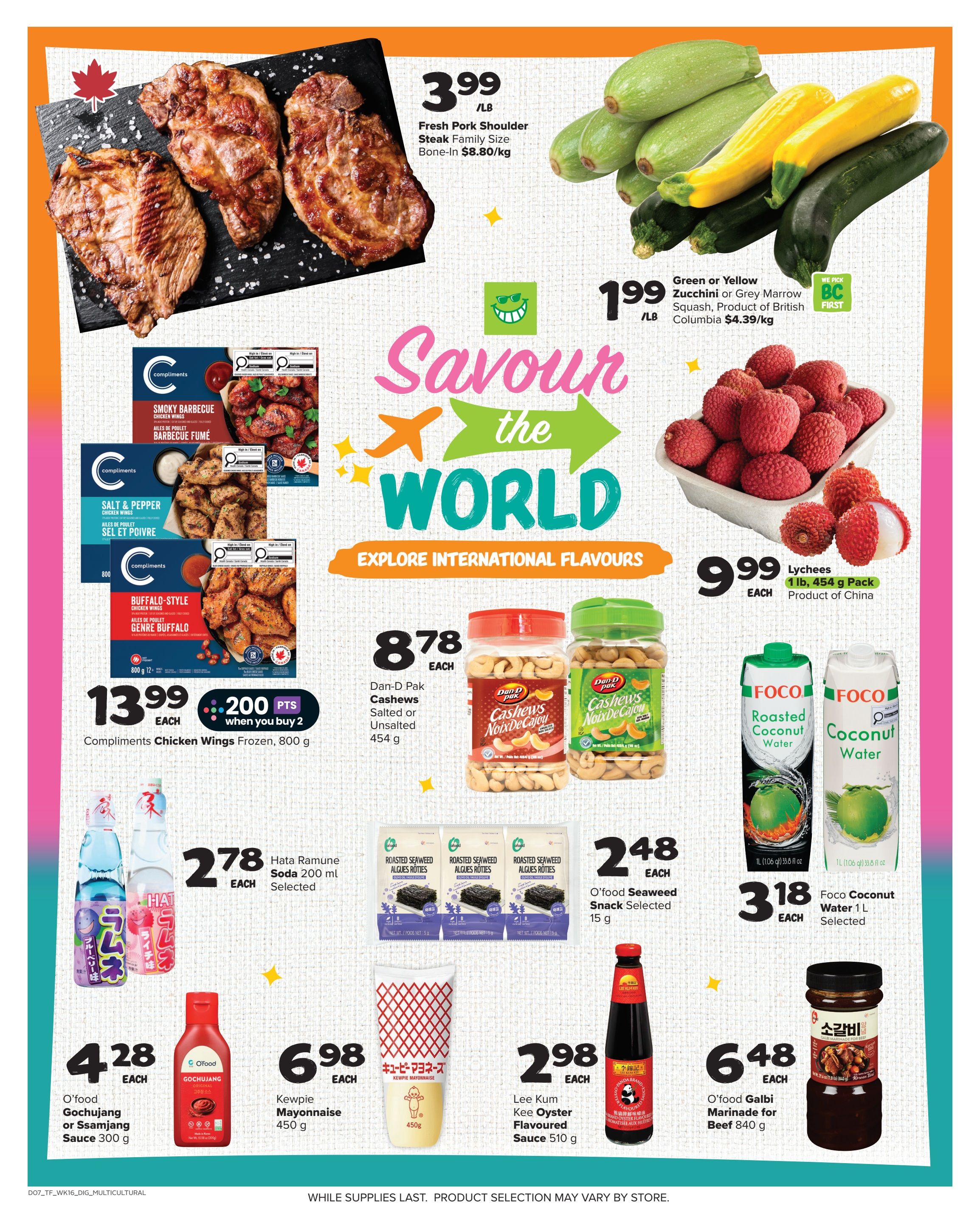 Thrifty Foods Flyer August 13 to 19