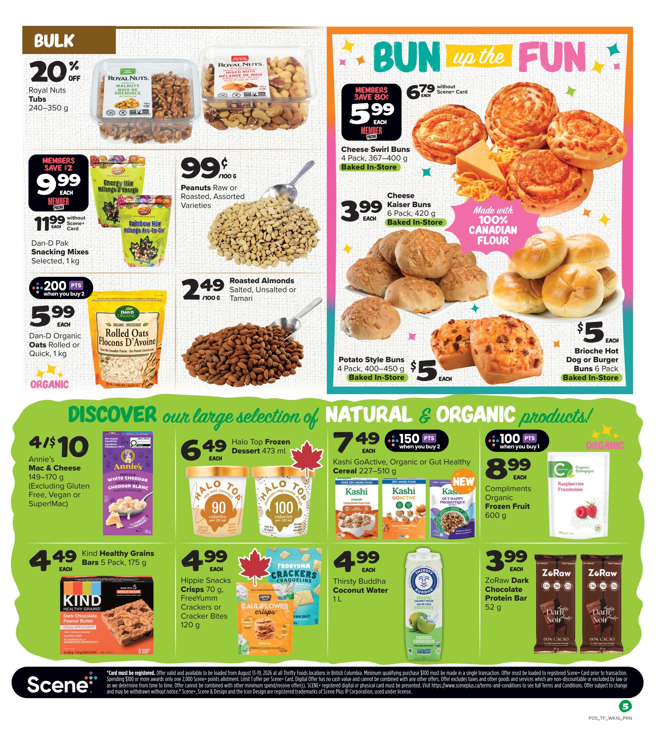 Thrifty Foods Flyer August 13 to 19