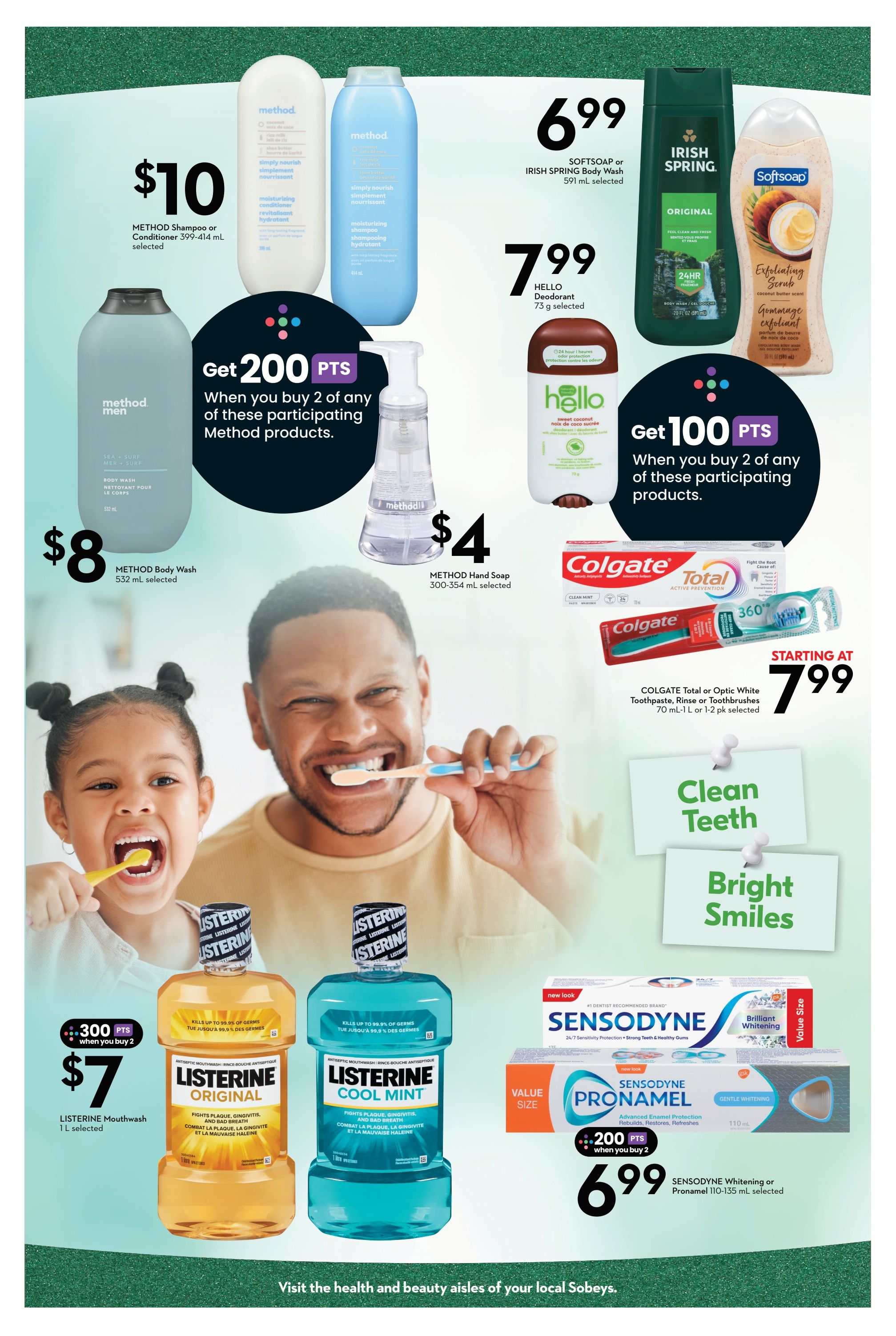 Sobeys (ON) Health And Beauty Flyer August 13 to September 16