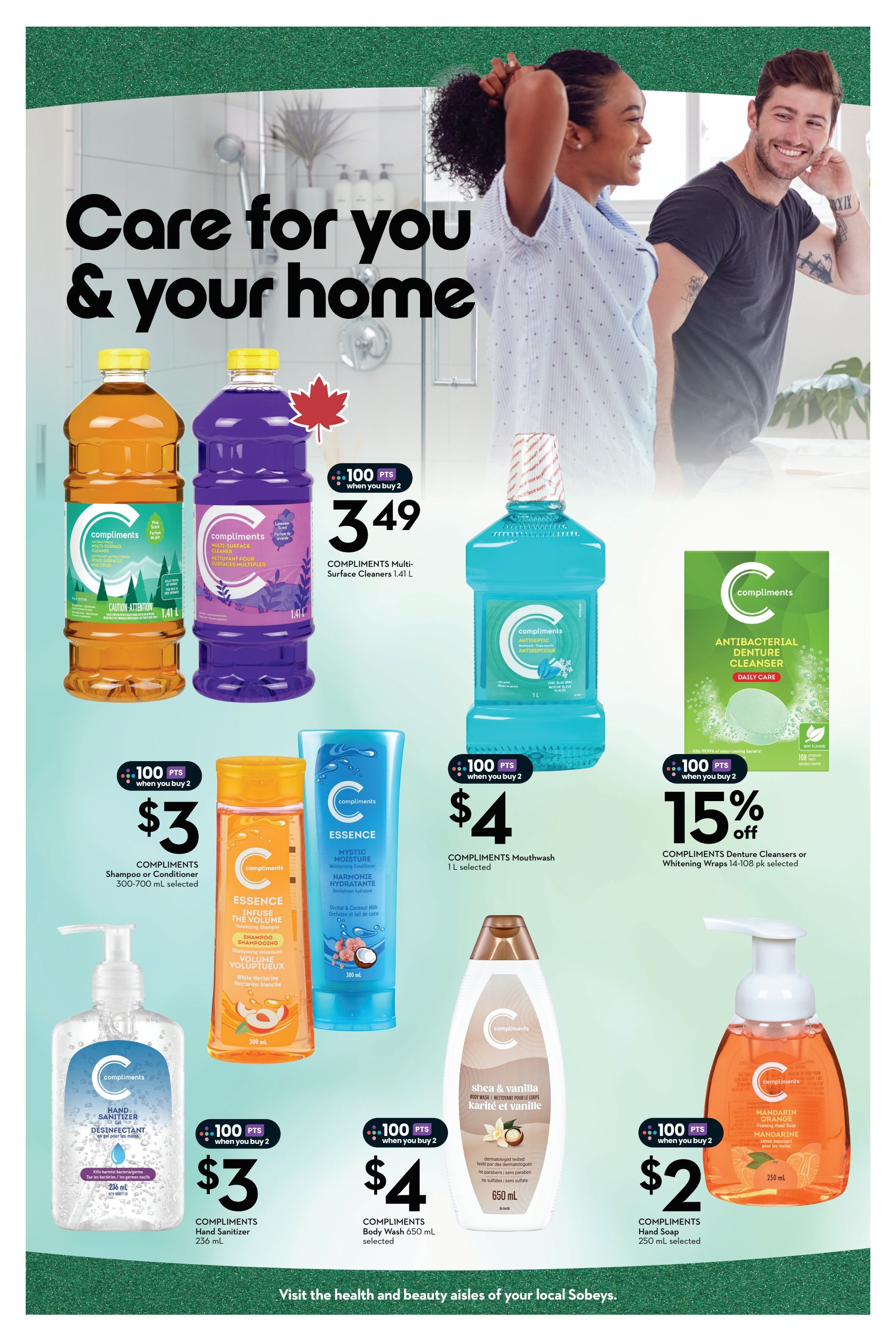 Sobeys (ON) Health And Beauty Flyer August 13 to September 16