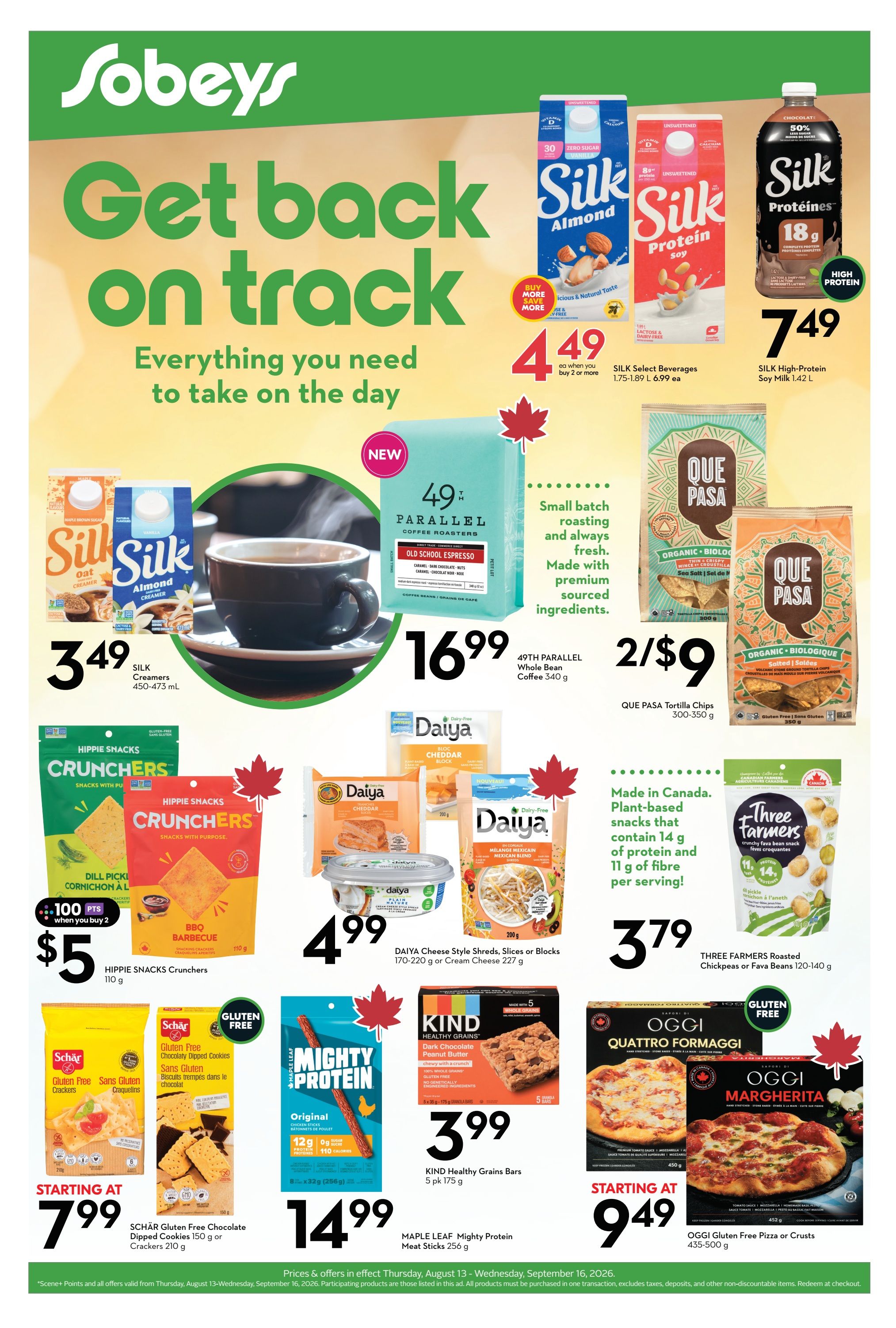 Sobeys (ON) Wellness Flyer August 13 to September 16