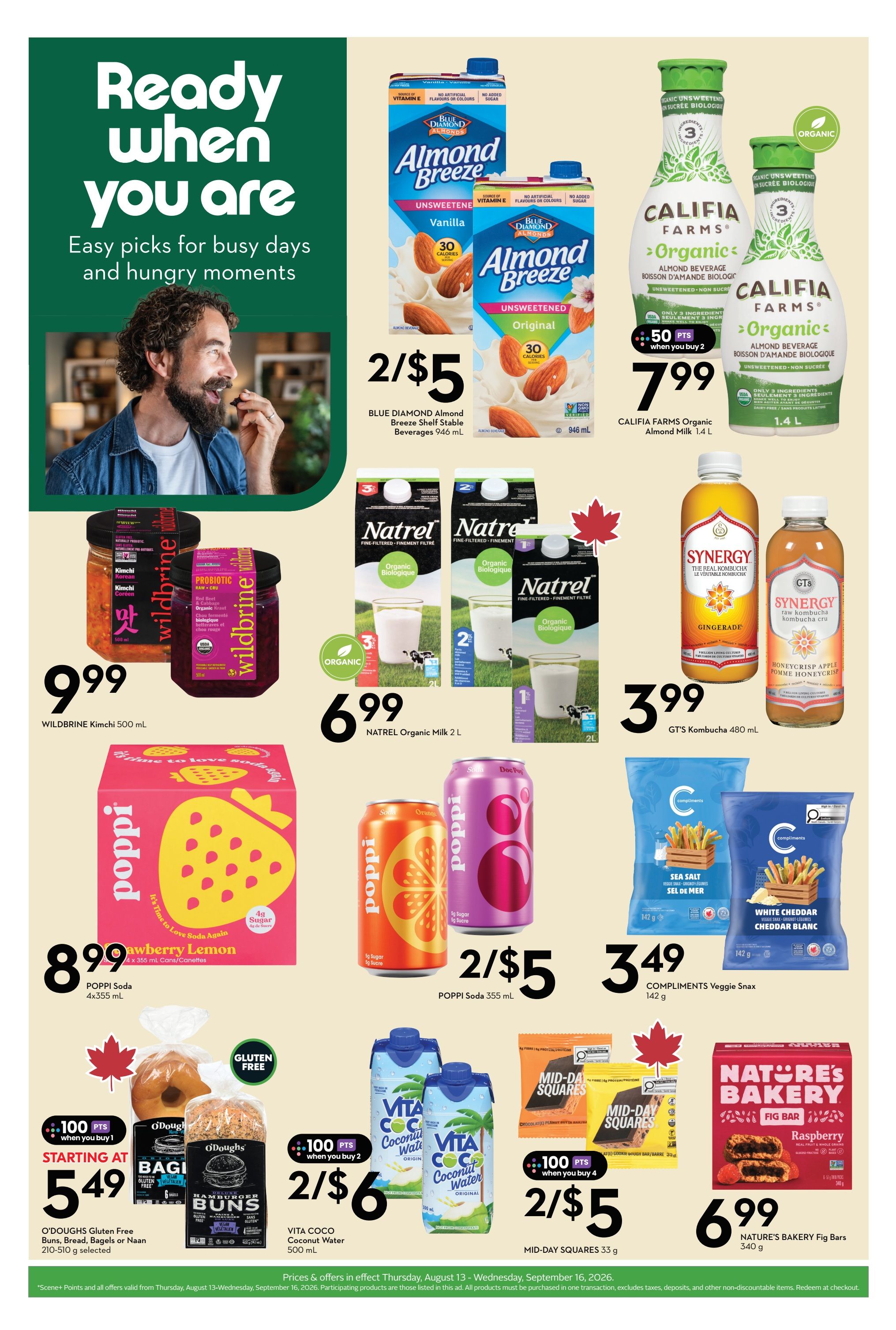 Sobeys (ON) Wellness Flyer August 13 to September 16