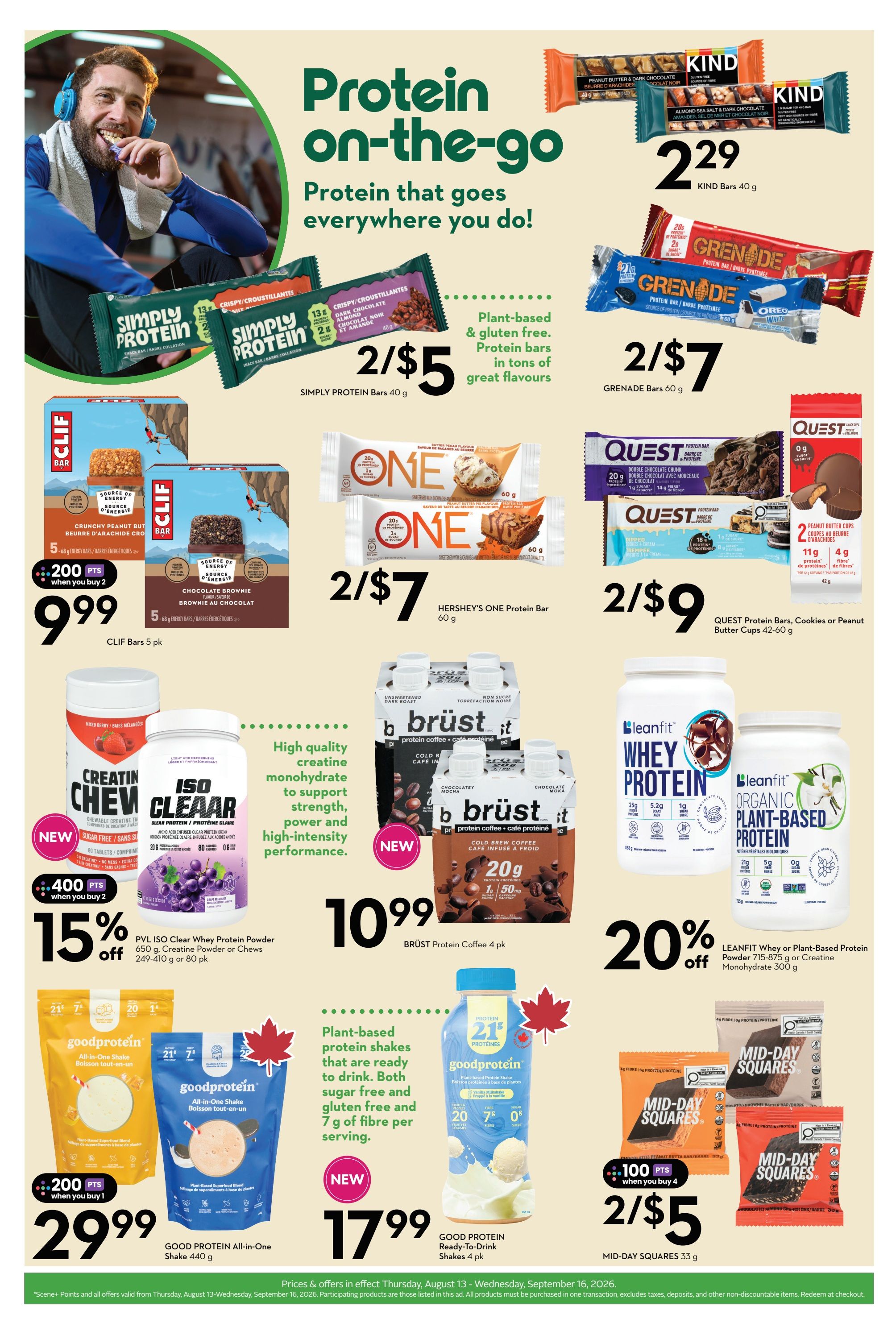 Sobeys (ON) Wellness Flyer August 13 to September 16