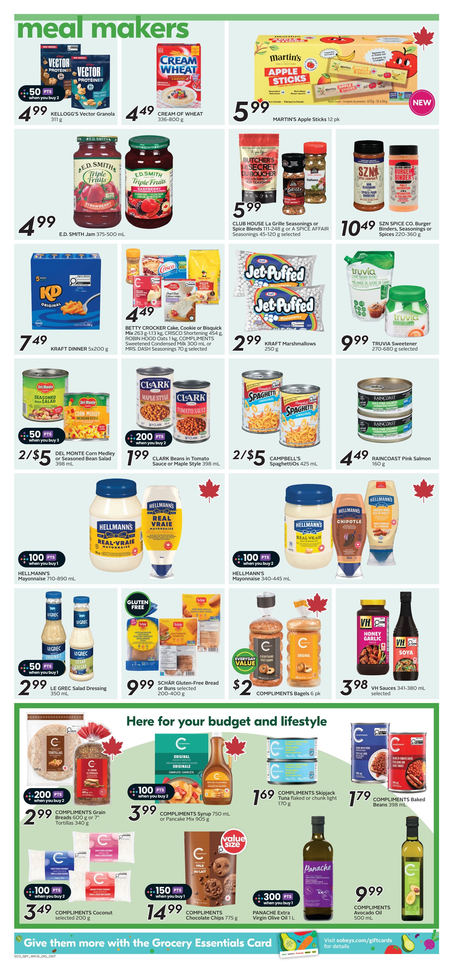 Sobeys (ON) Flyer August 13 to 19