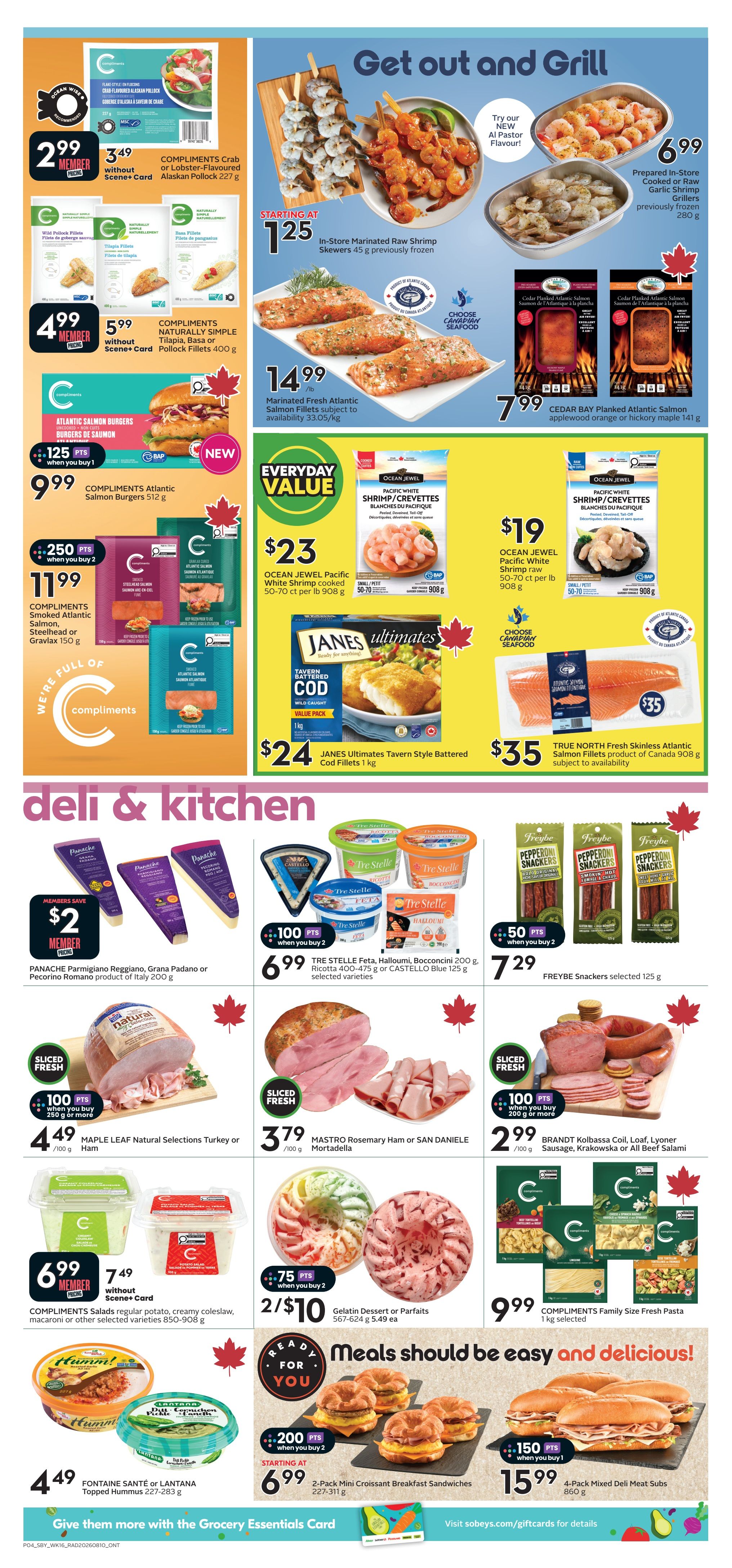Sobeys (ON) Flyer August 13 to 19