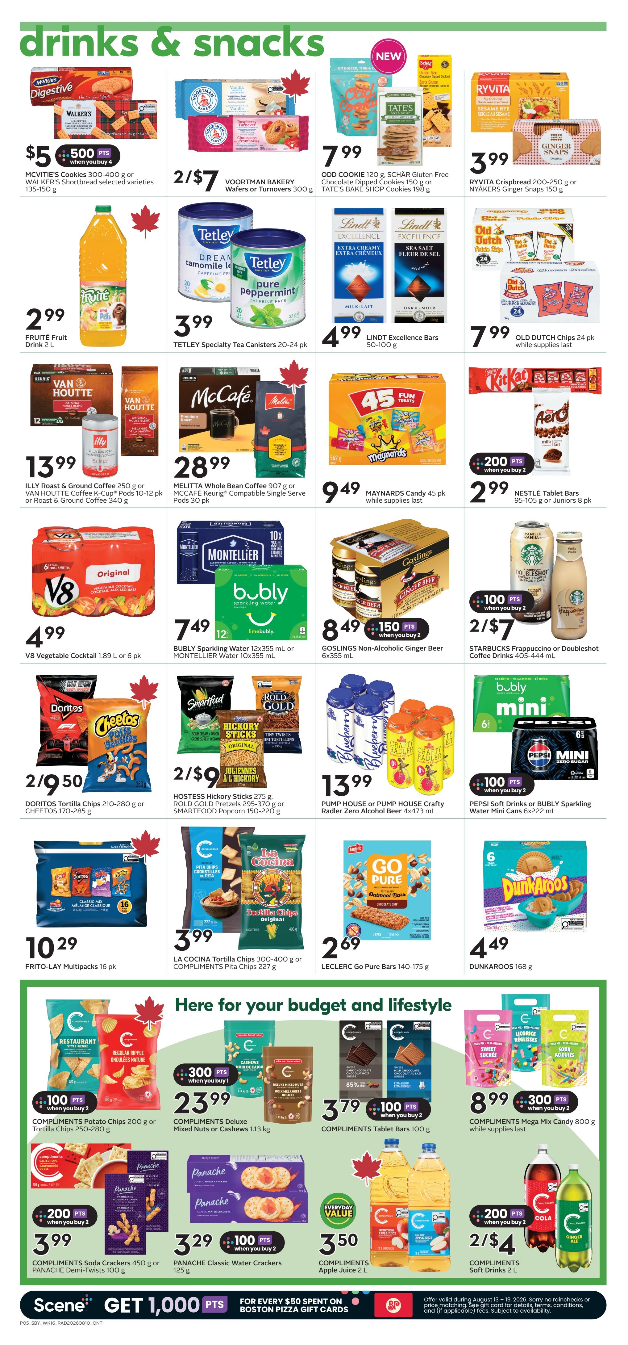 Sobeys (ON) Flyer August 13 to 19