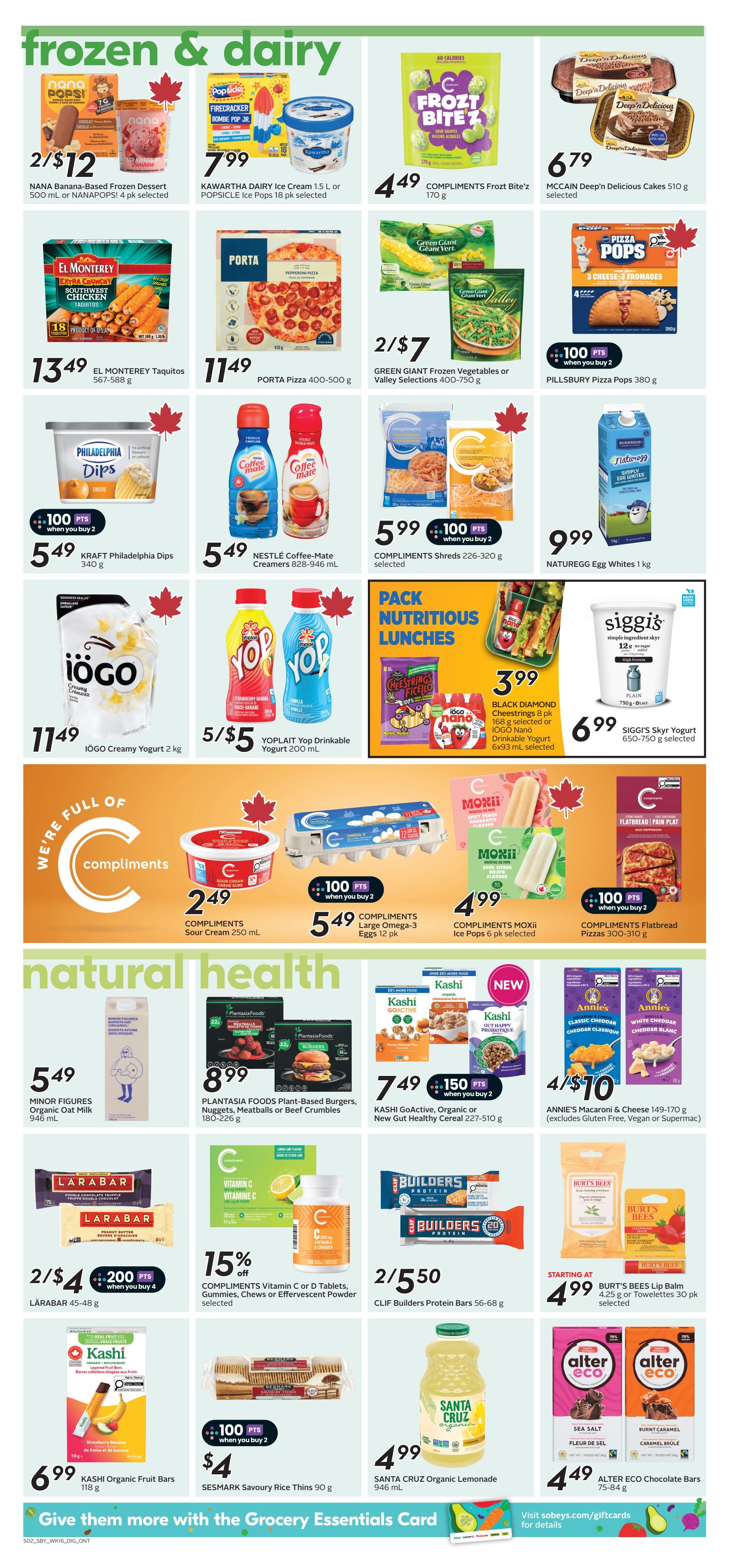 Sobeys (ON) Flyer August 13 to 19