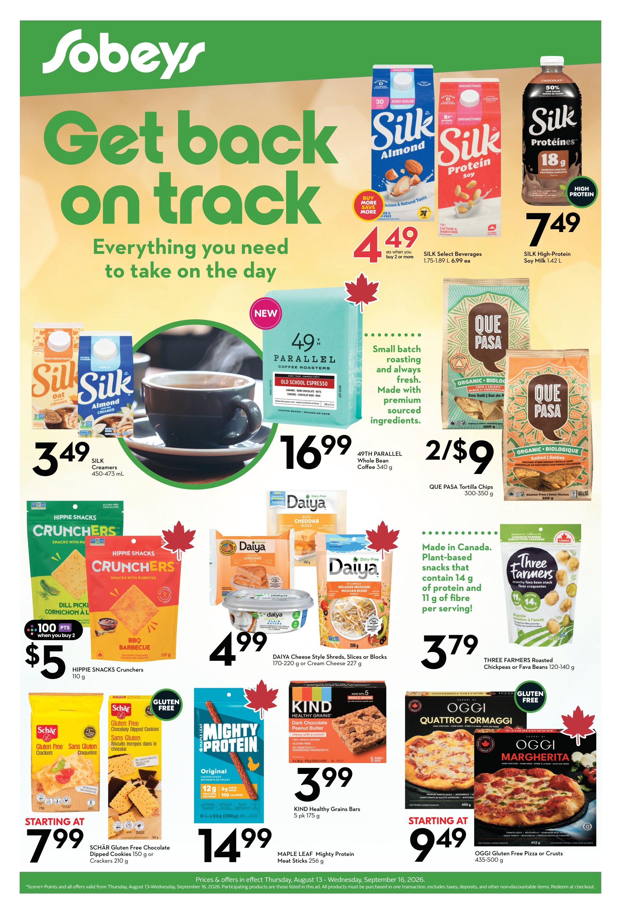 Sobeys (Atlantic) Wellness Flyer August 13 to September 16