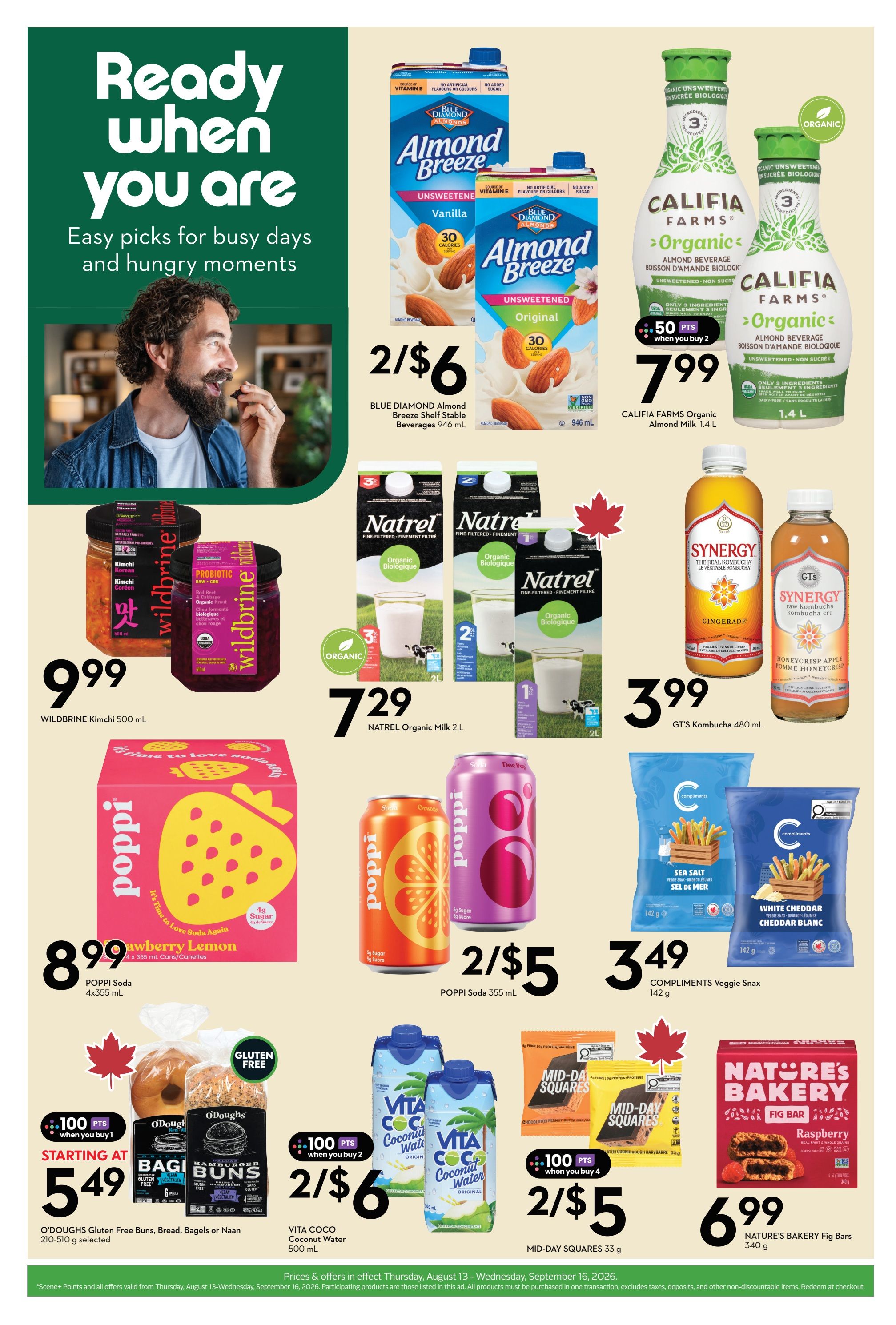 Sobeys (Atlantic) Wellness Flyer August 13 to September 16
