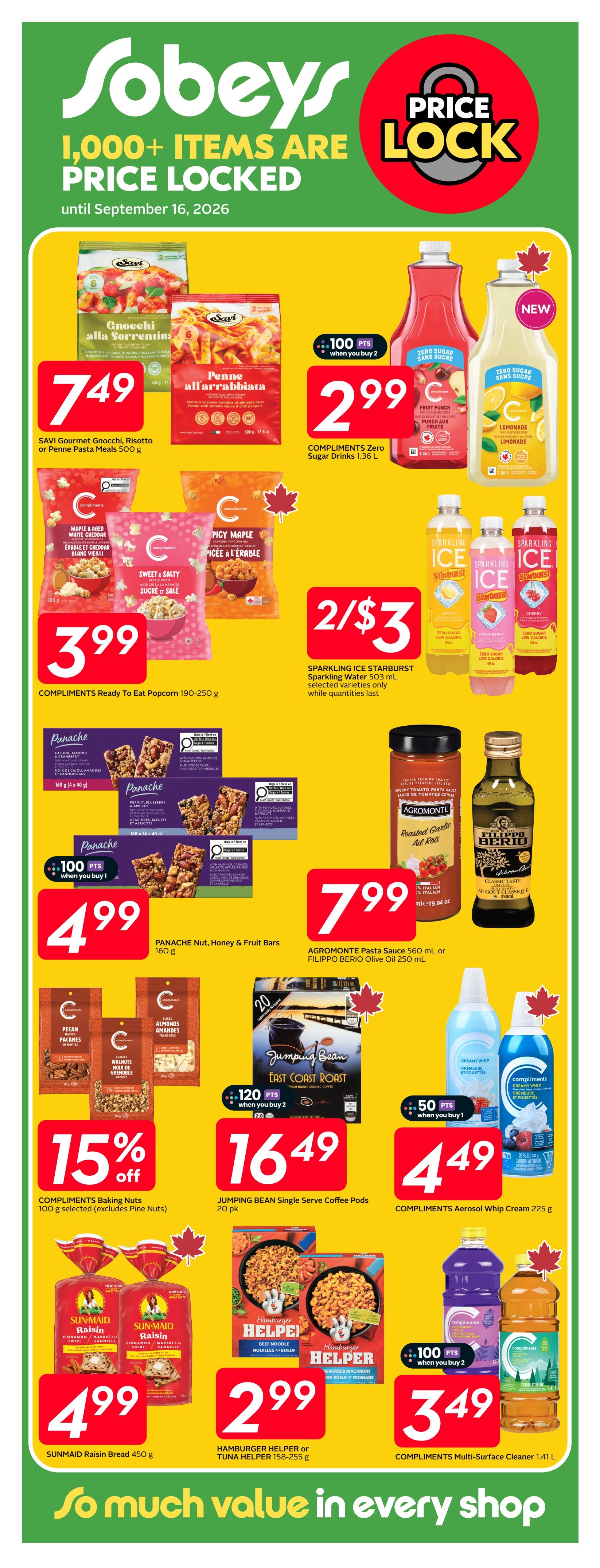 Sobeys (Atlantic) Flyer August 13 to 19