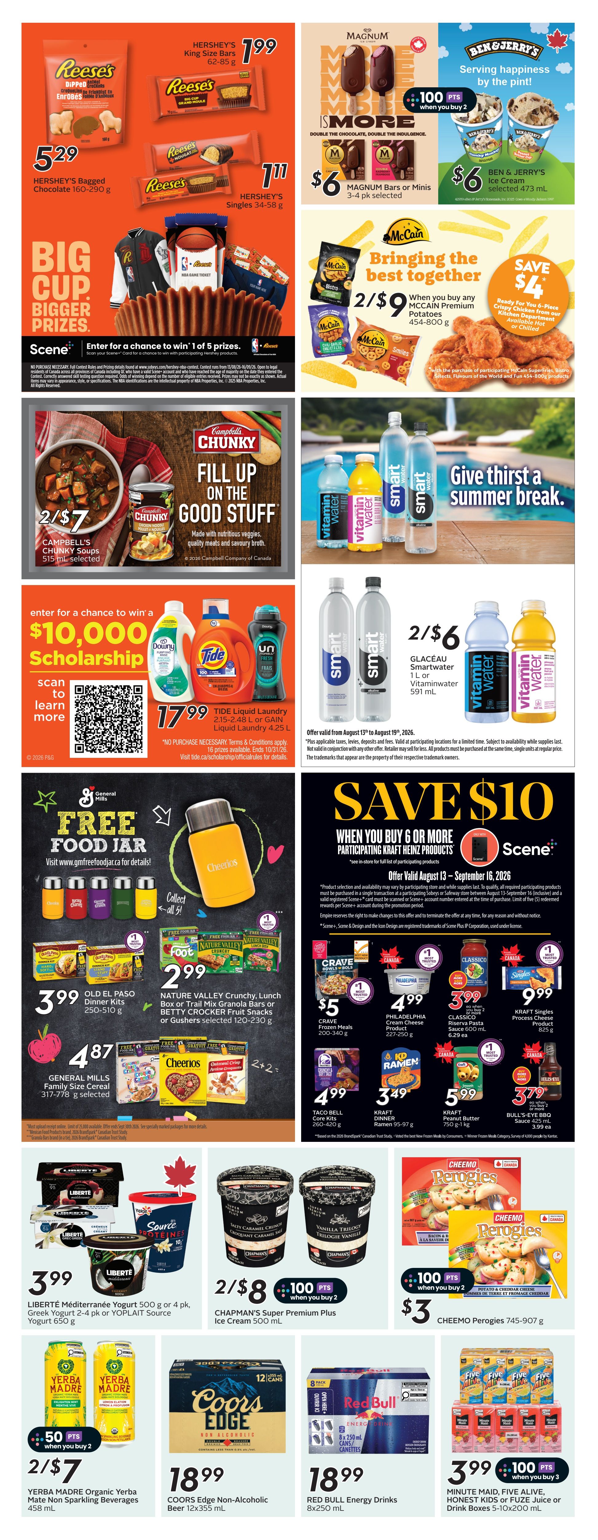 Sobeys (Atlantic) Flyer August 13 to 19