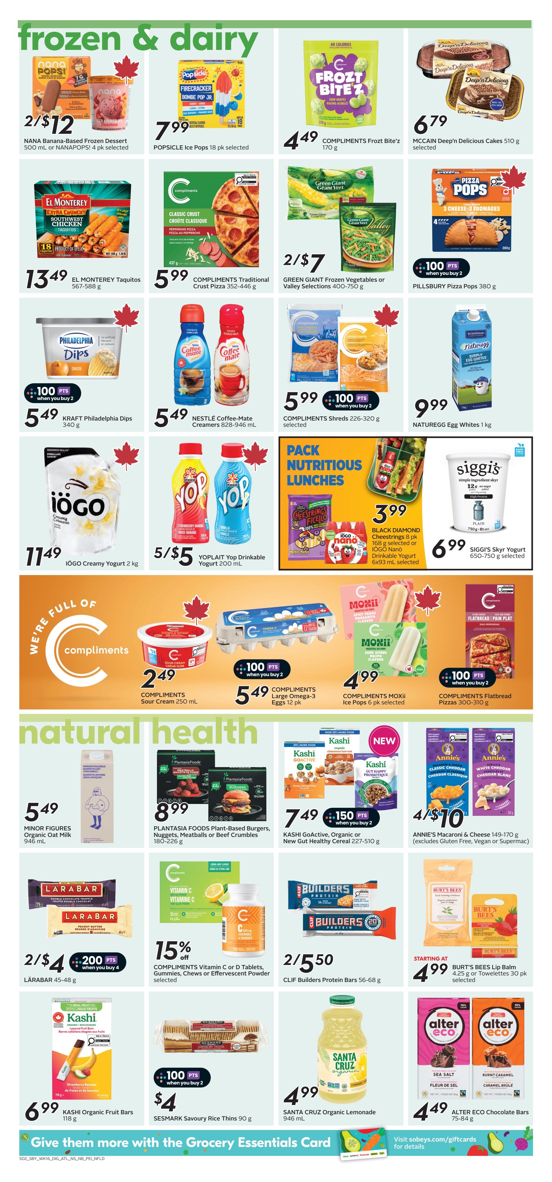 Sobeys (Atlantic) Flyer August 13 to 19