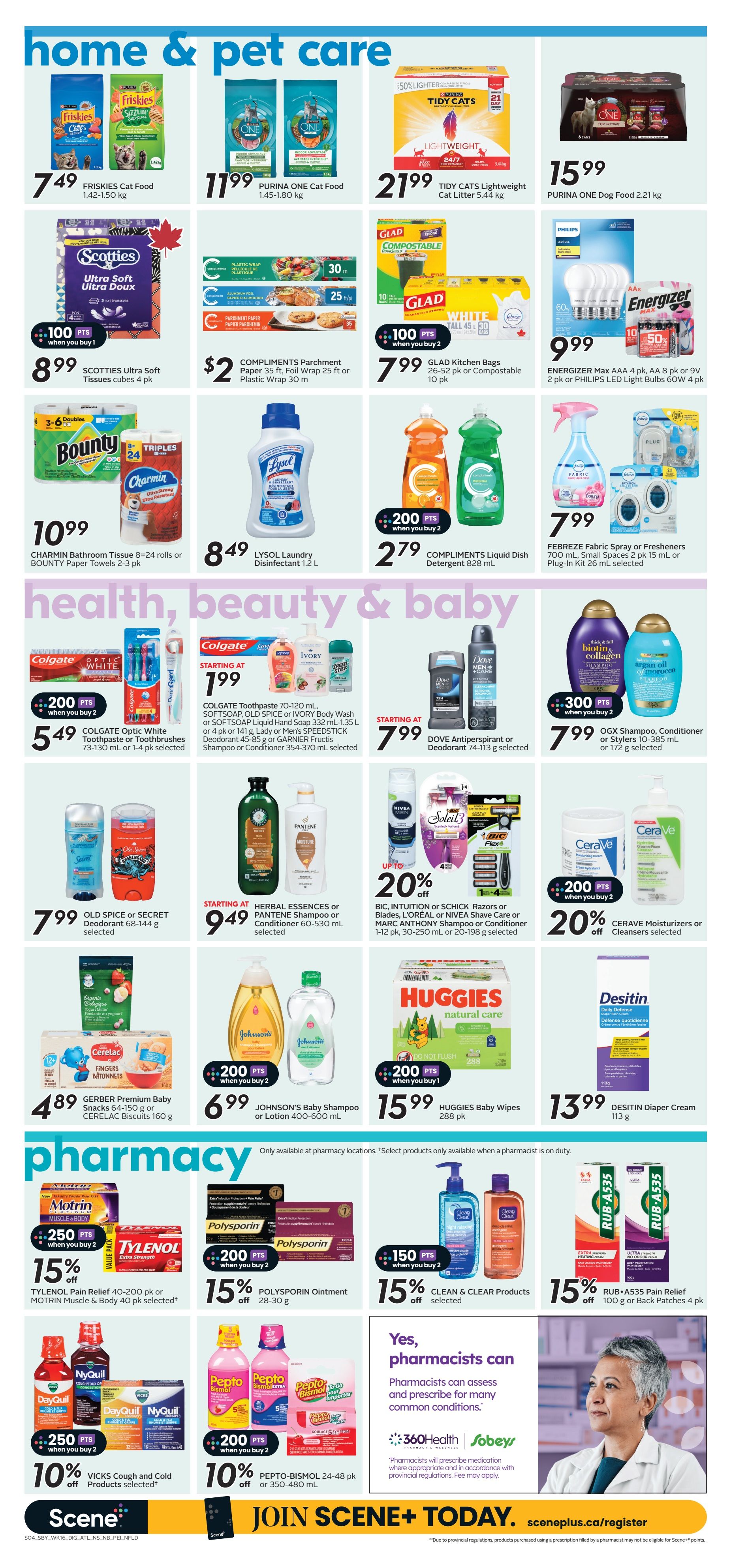 Sobeys (Atlantic) Flyer August 13 to 19