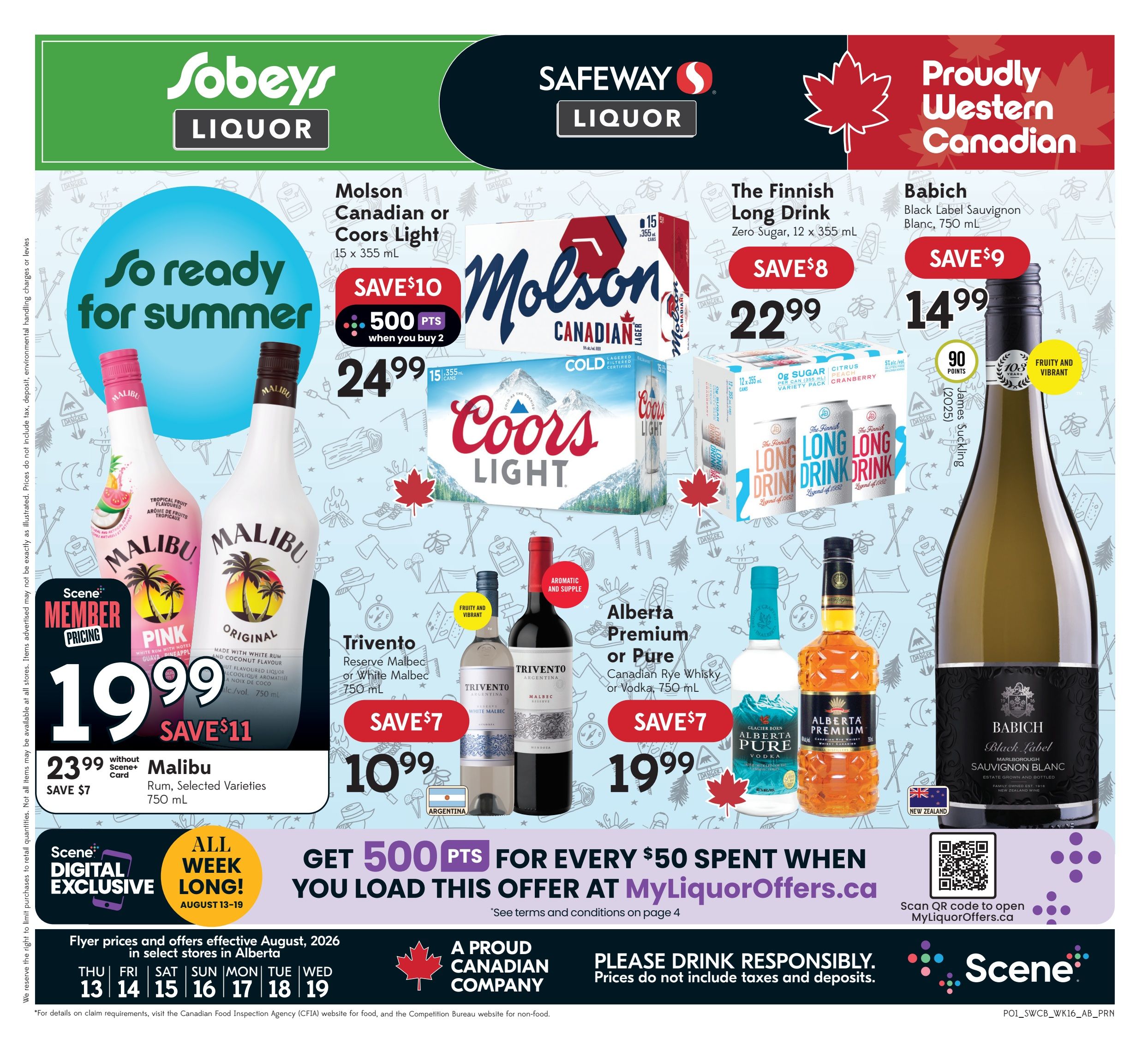 Sobeys/Safeway (AB) SWCB Flyer August 13 to 19