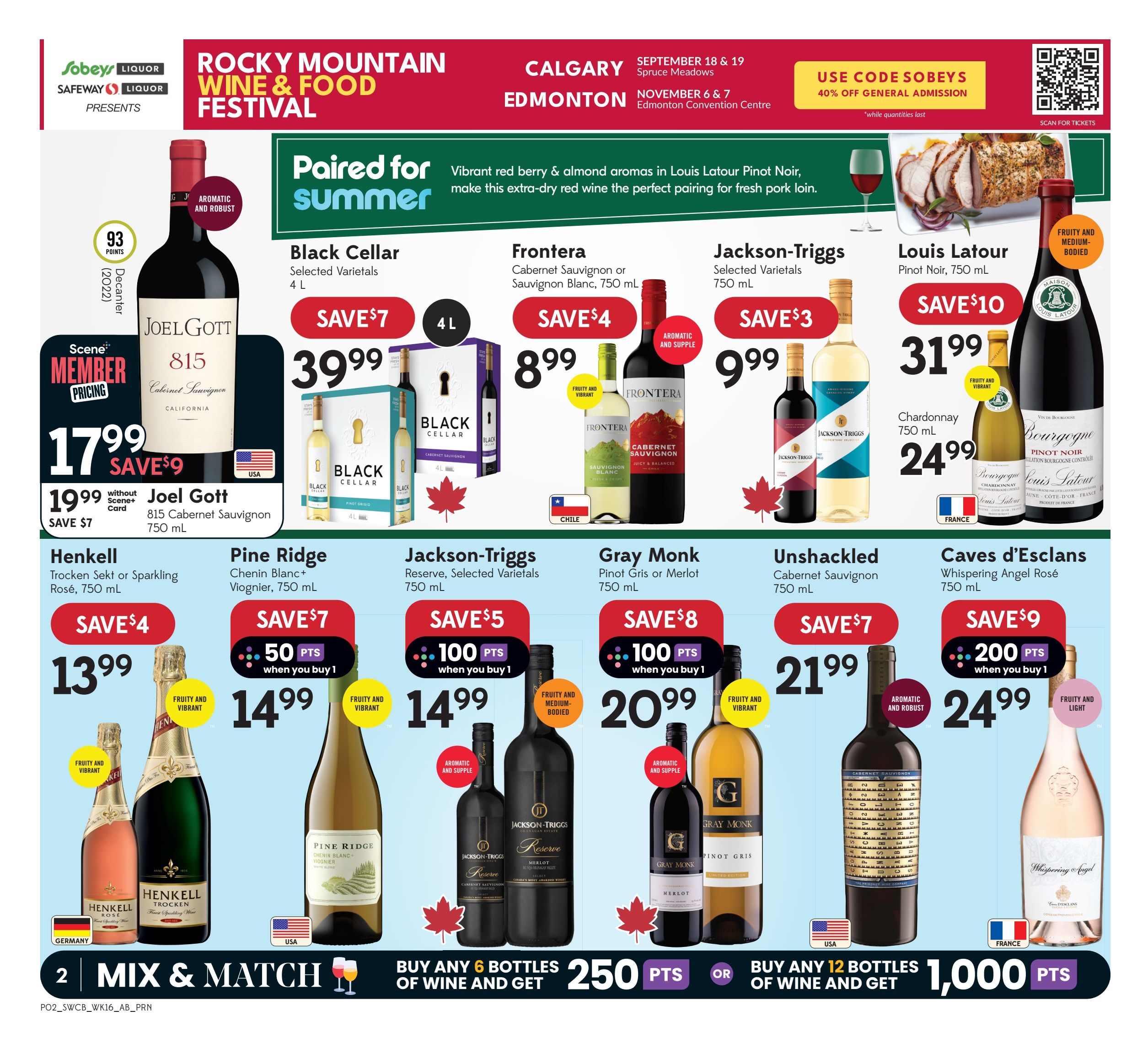 Sobeys/Safeway (AB) SWCB Flyer August 13 to 19