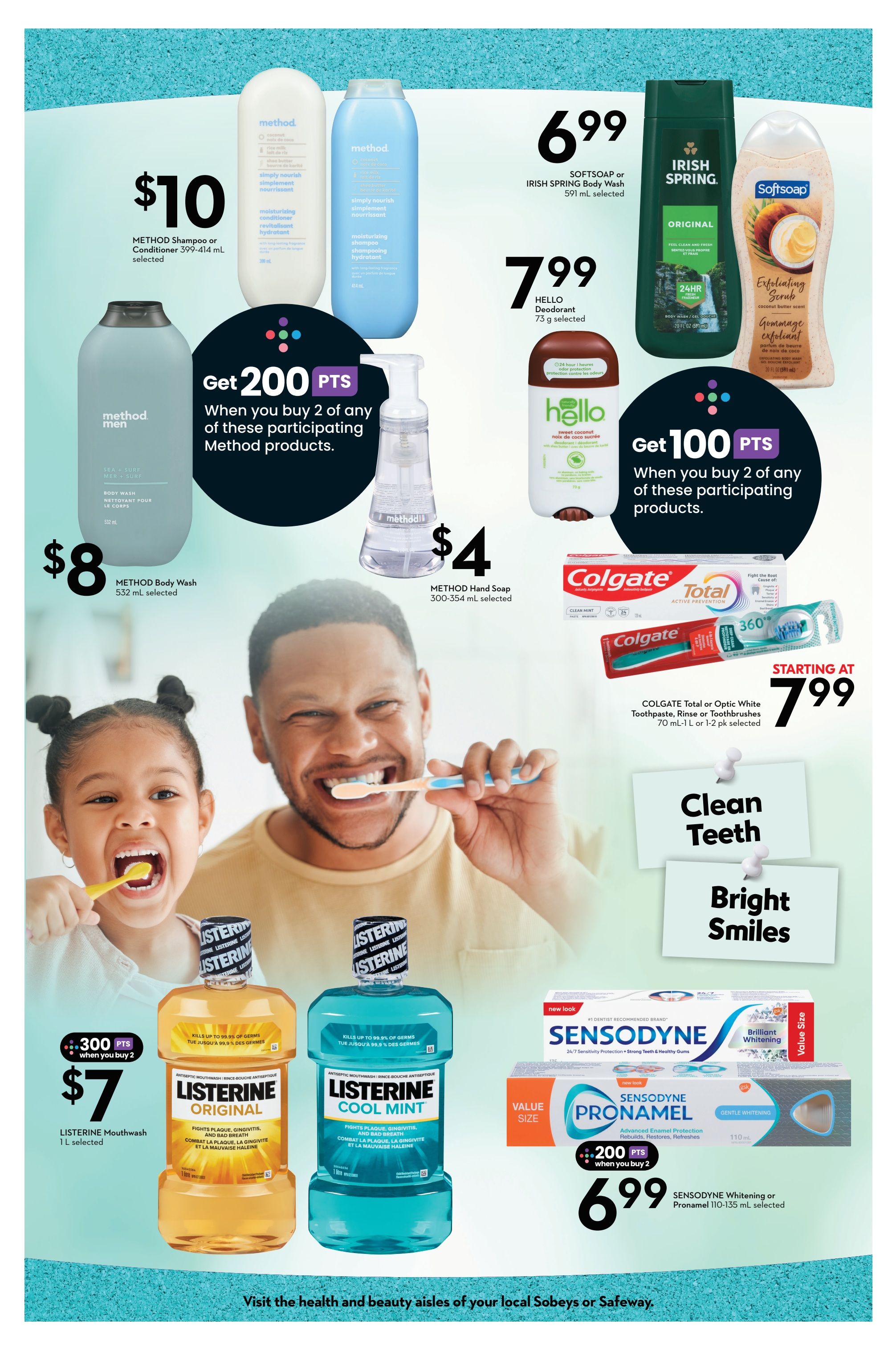 Sobeys/Safeway (AB, SK, MB) Health And Beauty Flyer August 13 to September 16