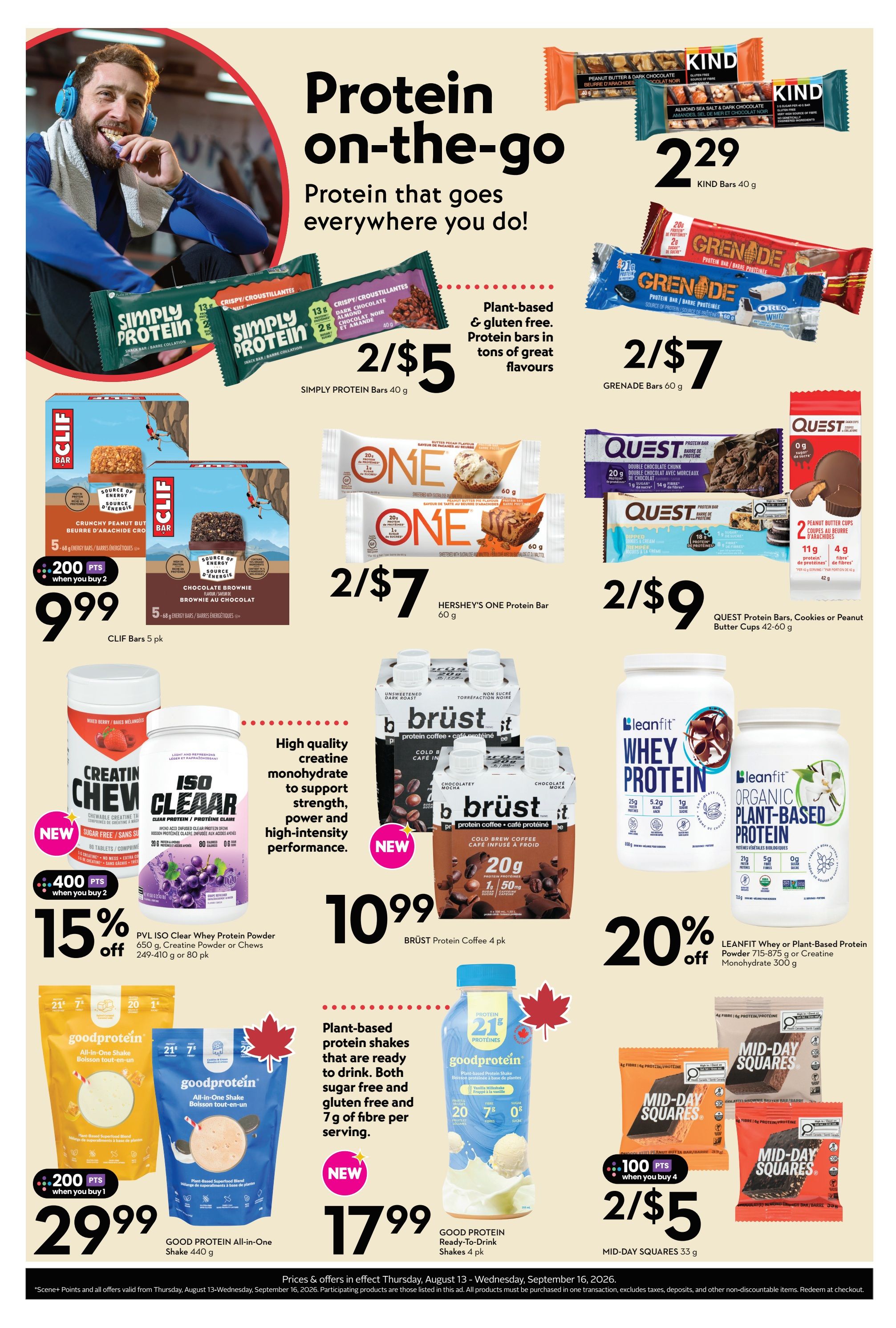 Sobeys/Safeway (AB, SK, MB) Wellness Flyer August 13 to September 16