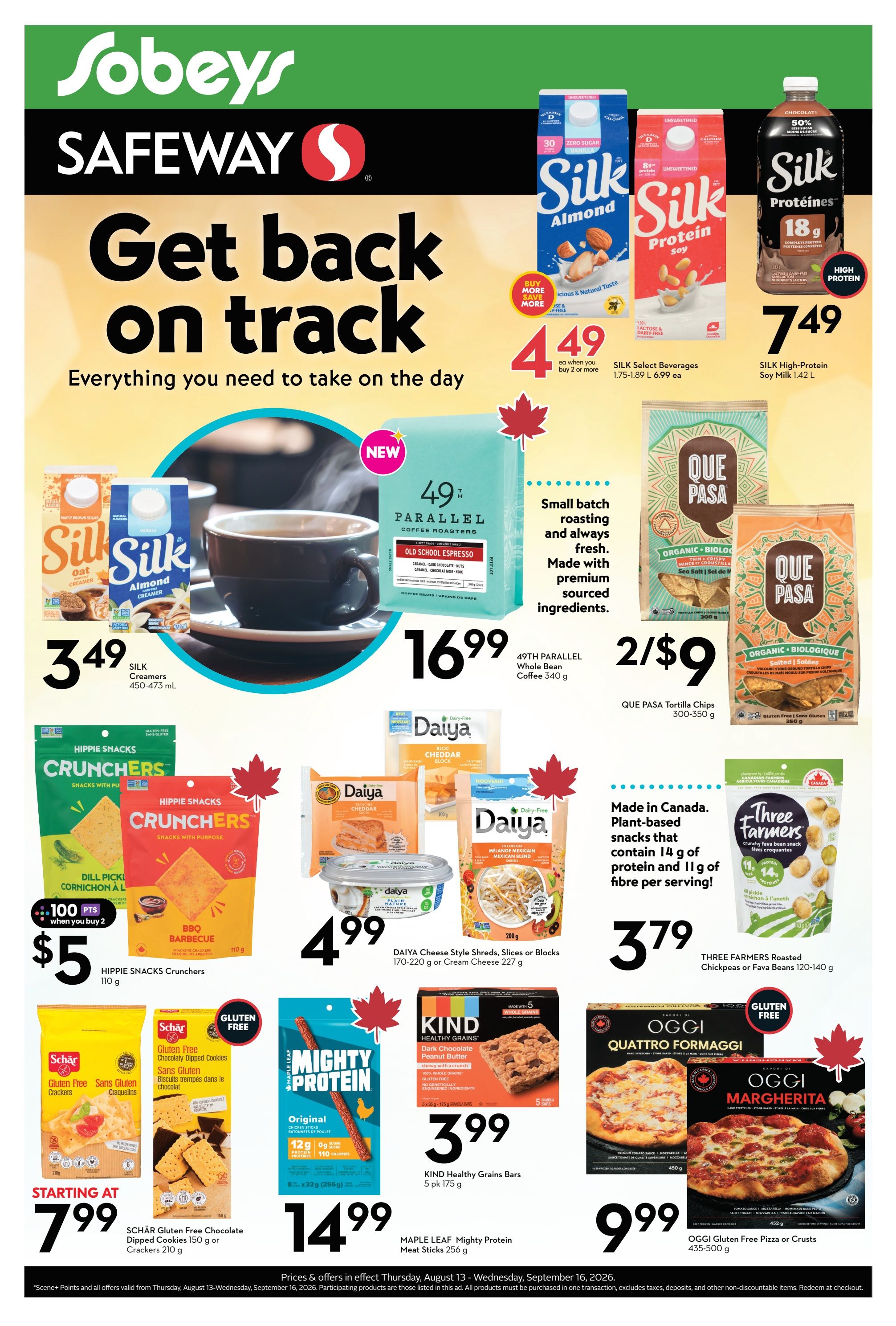 Sobeys/Safeway (AB, SK, MB) Wellness Flyer August 13 to September 16