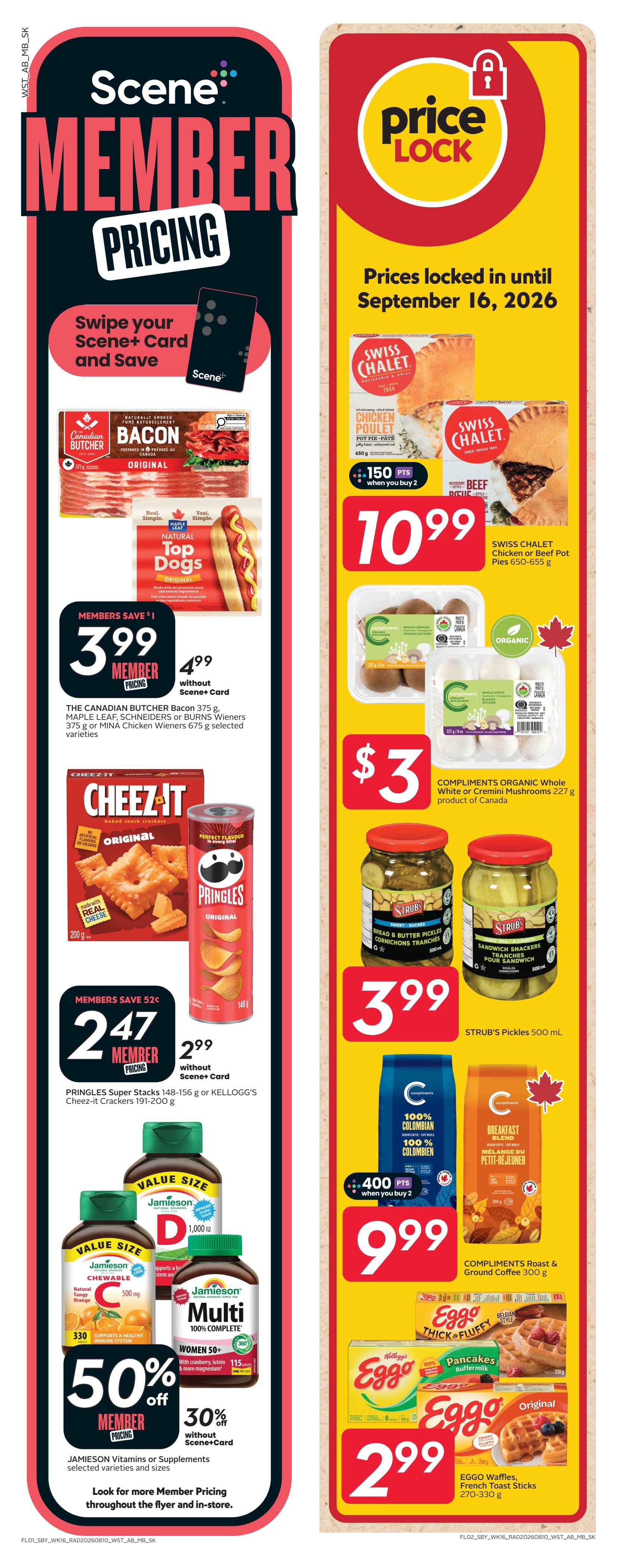 Sobeys/Safeway (SK & MB) Flyer August 13 to 19