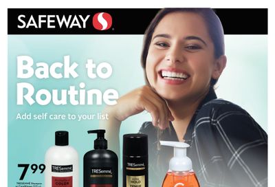 Safeway (BC) Health And Beauty Flyer August 13 to September 16