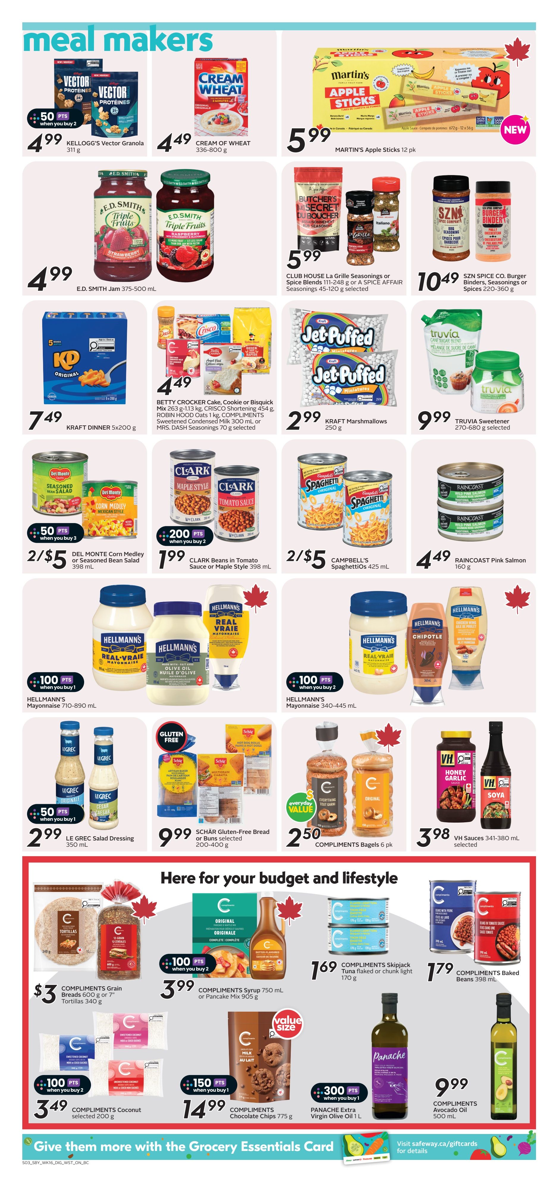 Safeway (BC) Flyer August 13 to 19