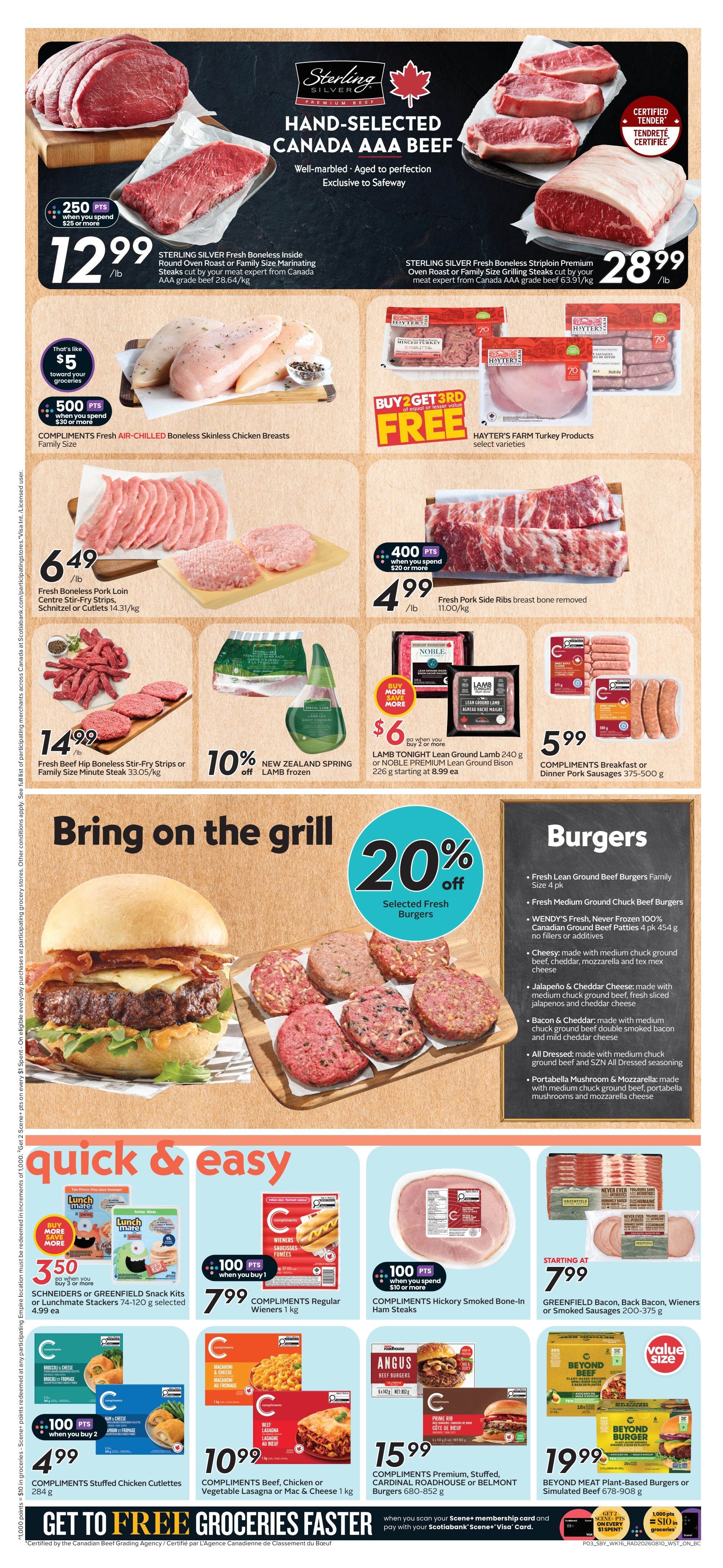 Safeway (BC) Flyer August 13 to 19