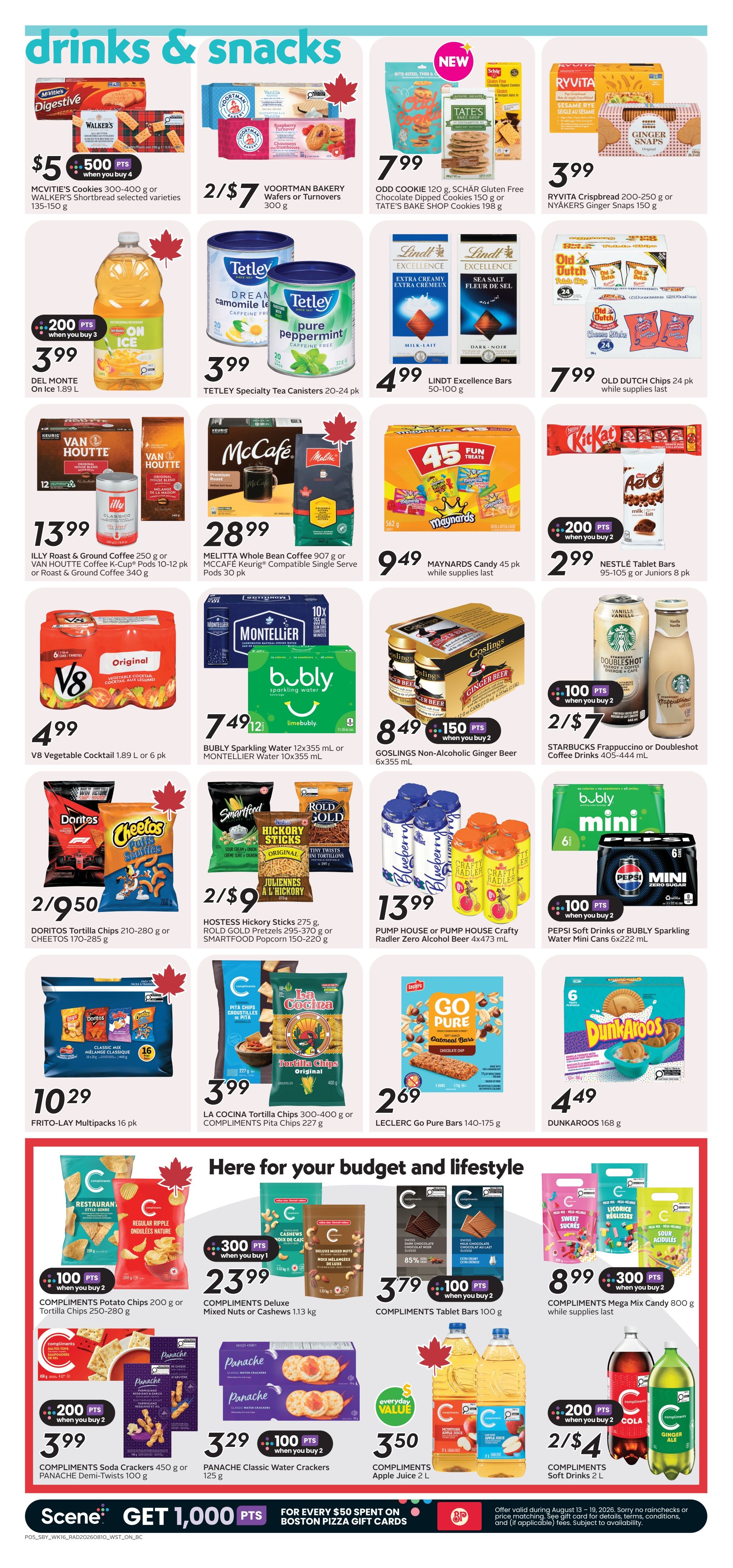 Safeway (BC) Flyer August 13 to 19