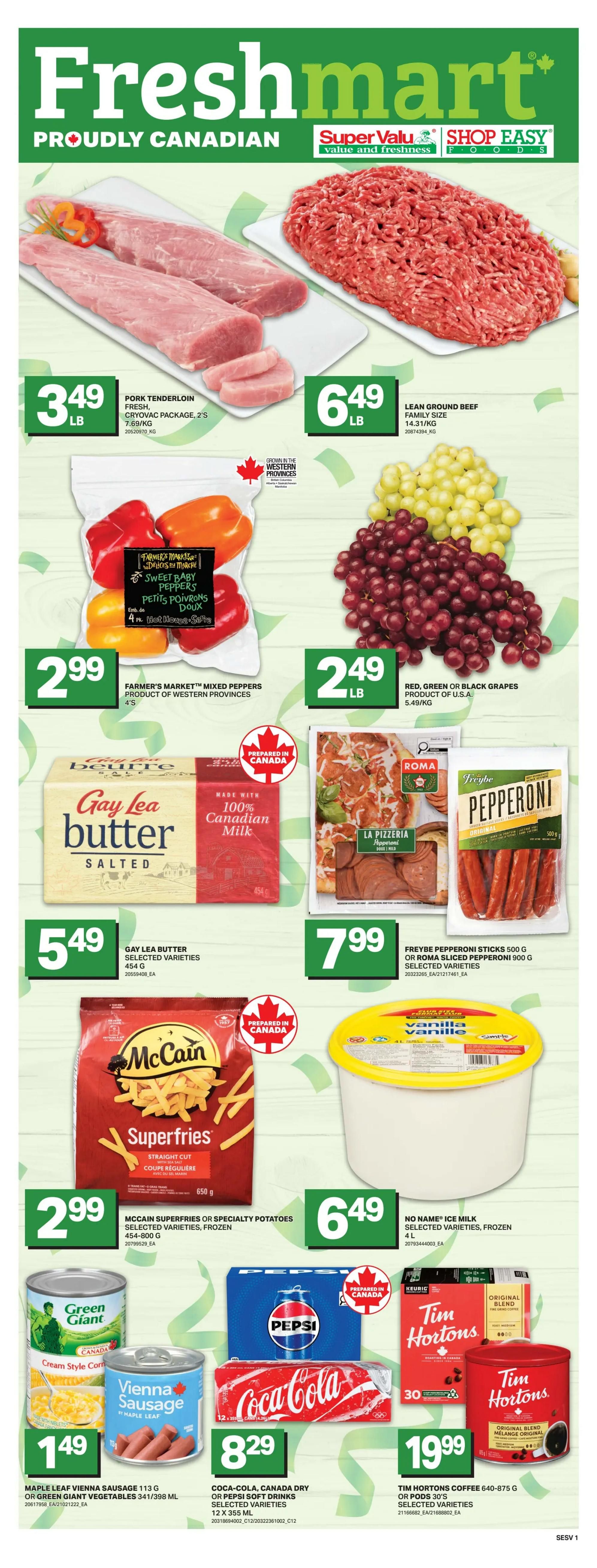 Shop Easy & SuperValu Flyer August 13 to 19