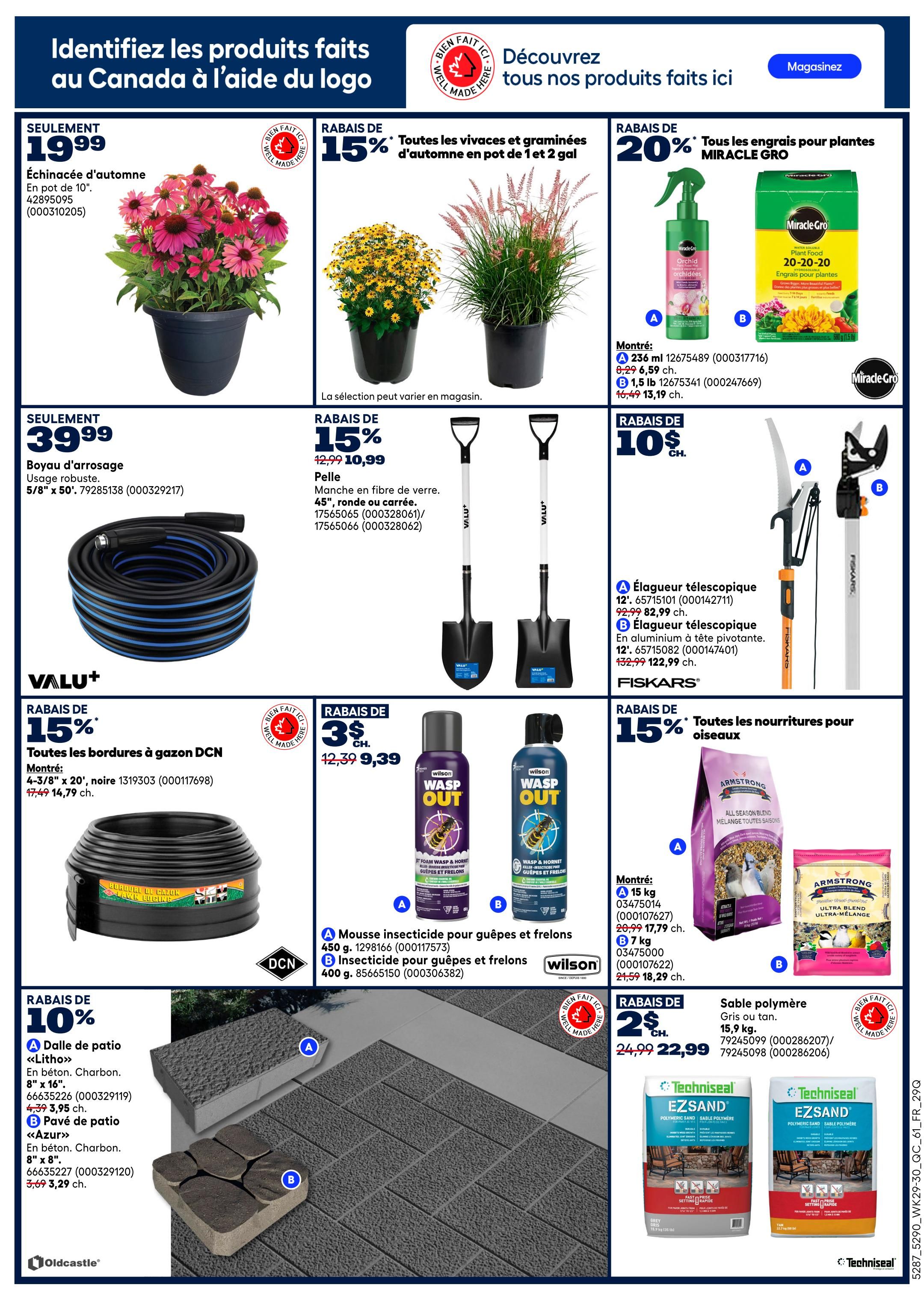 Rona & Rona+ (QC) Flyer August 13 to 26