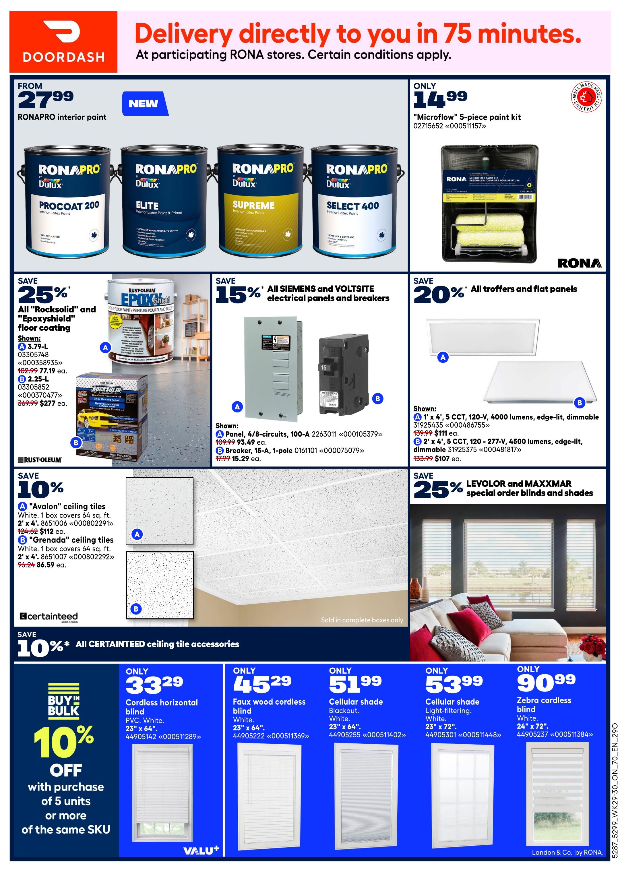 Rona & Rona+ (ON) Flyer August 13 to 26
