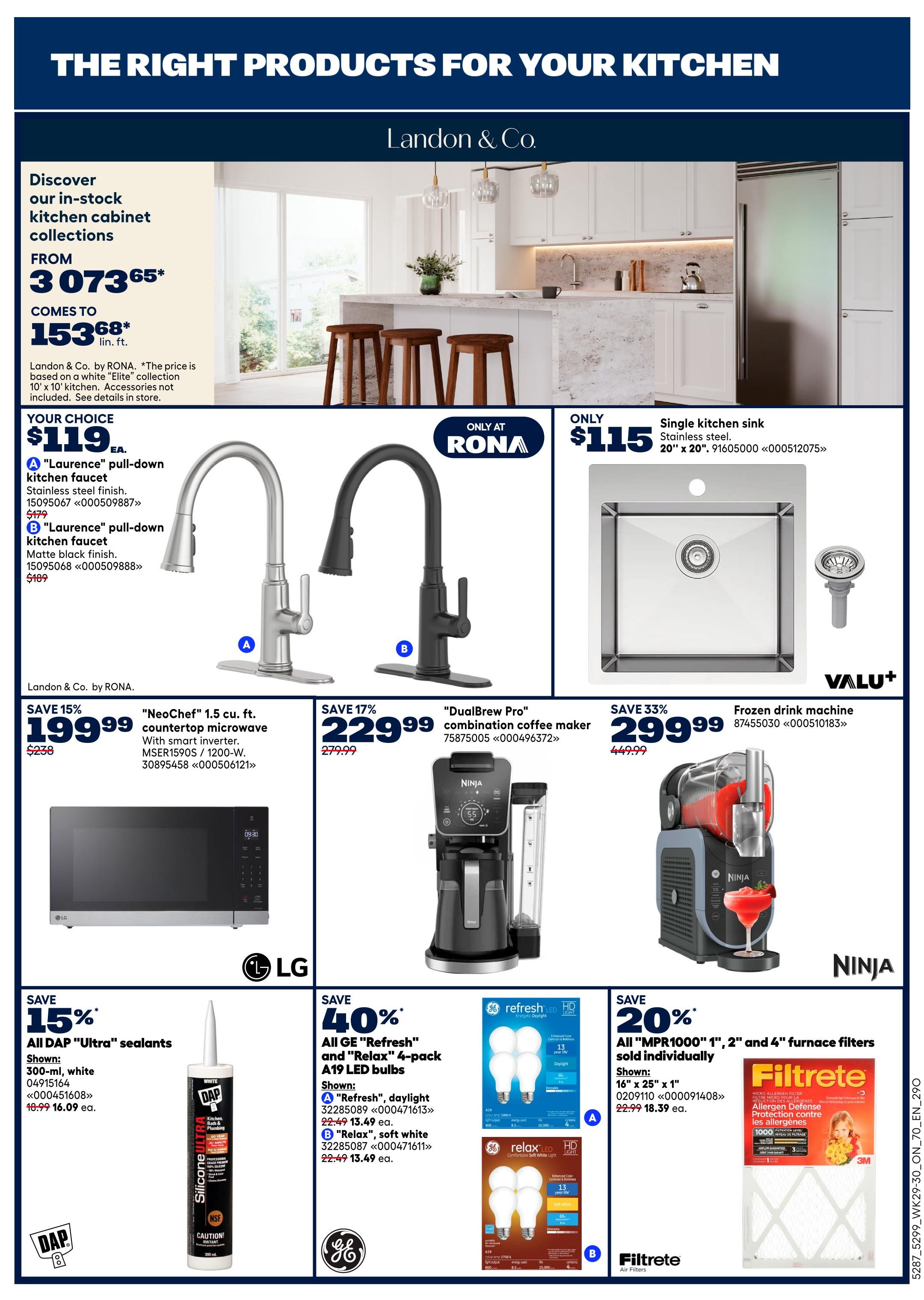 Rona & Rona+ (ON) Flyer August 13 to 26