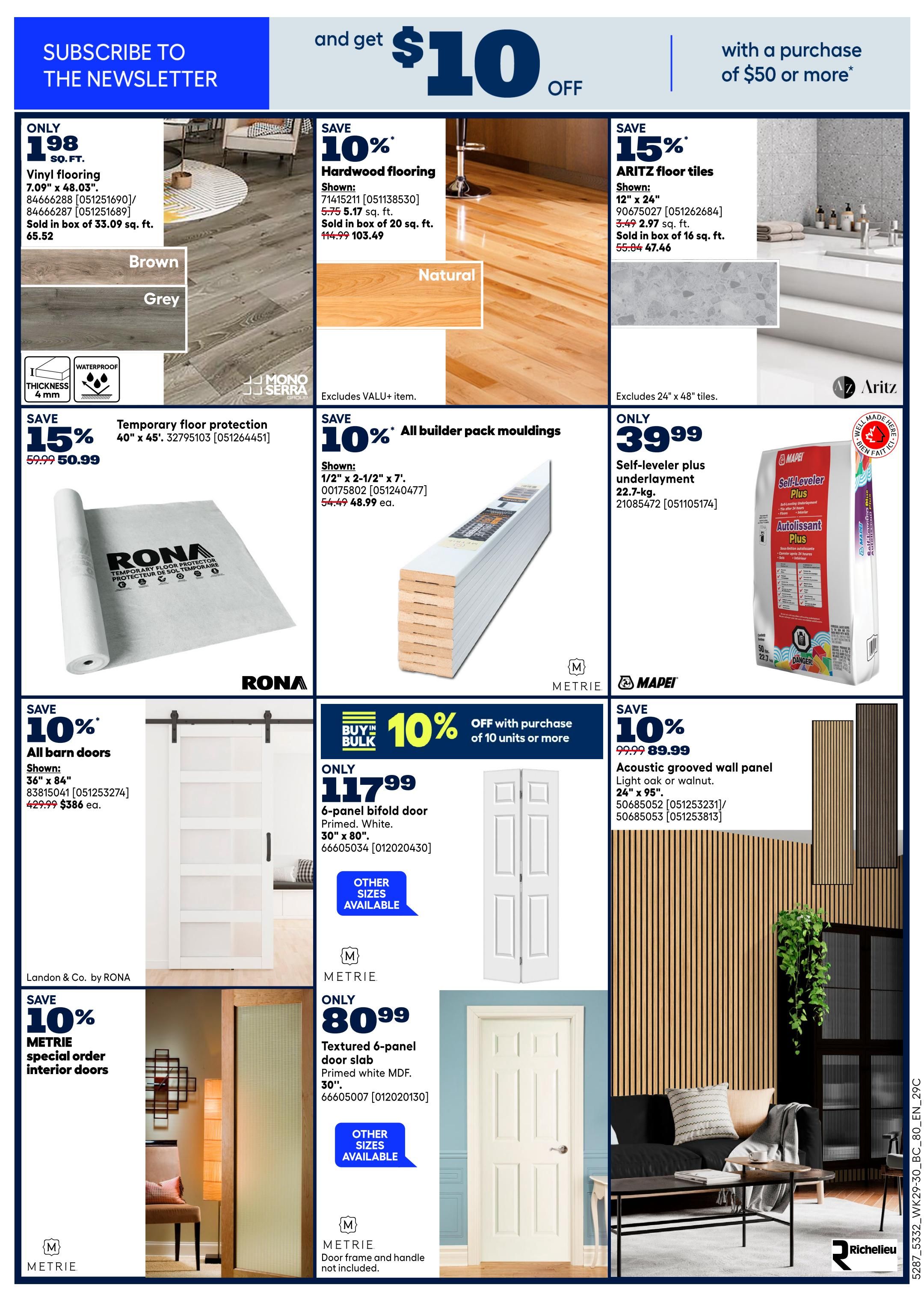 Rona & Rona+ (BC) Flyer August 13 to 26