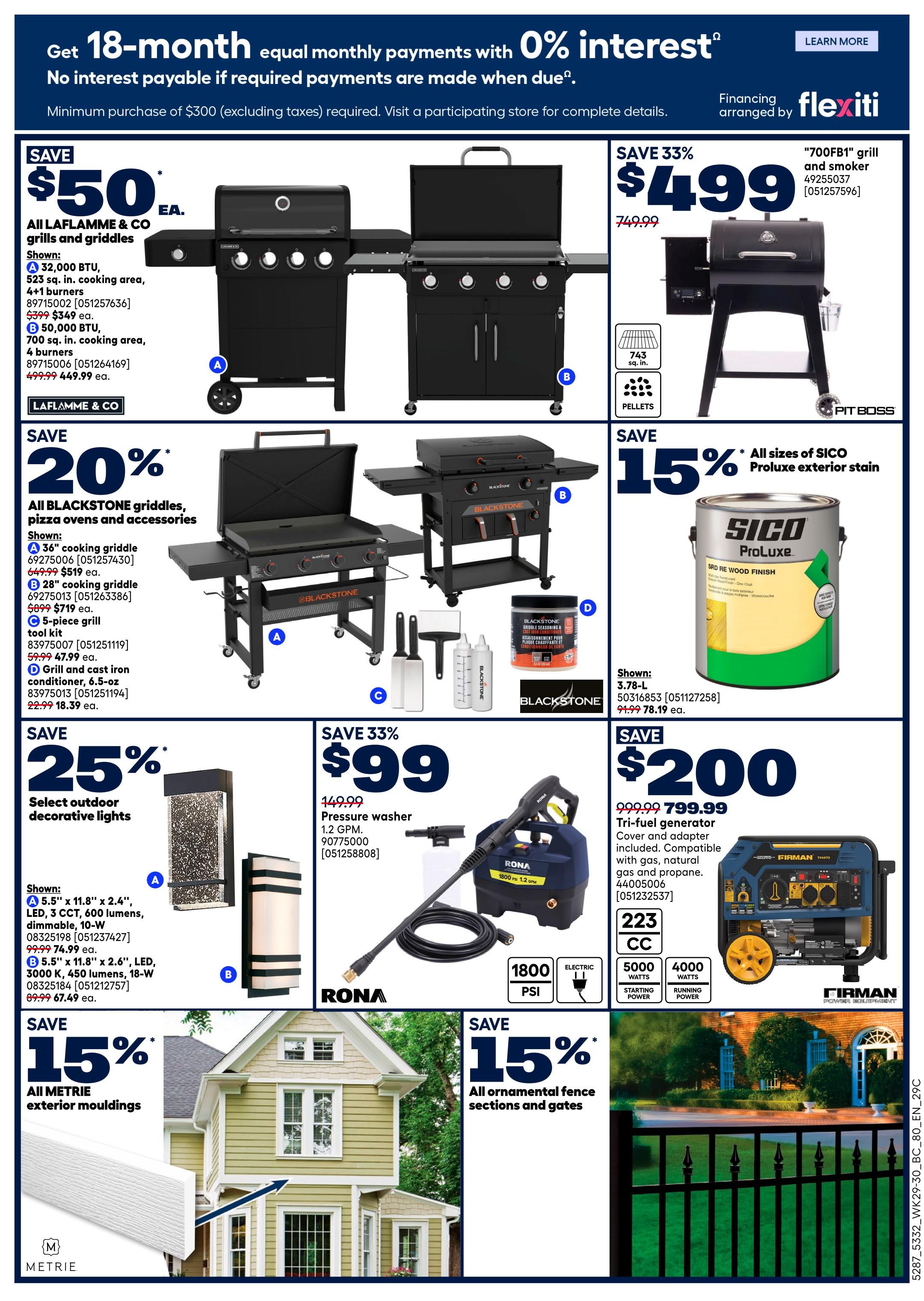 Rona & Rona+ (BC) Flyer August 13 to 26