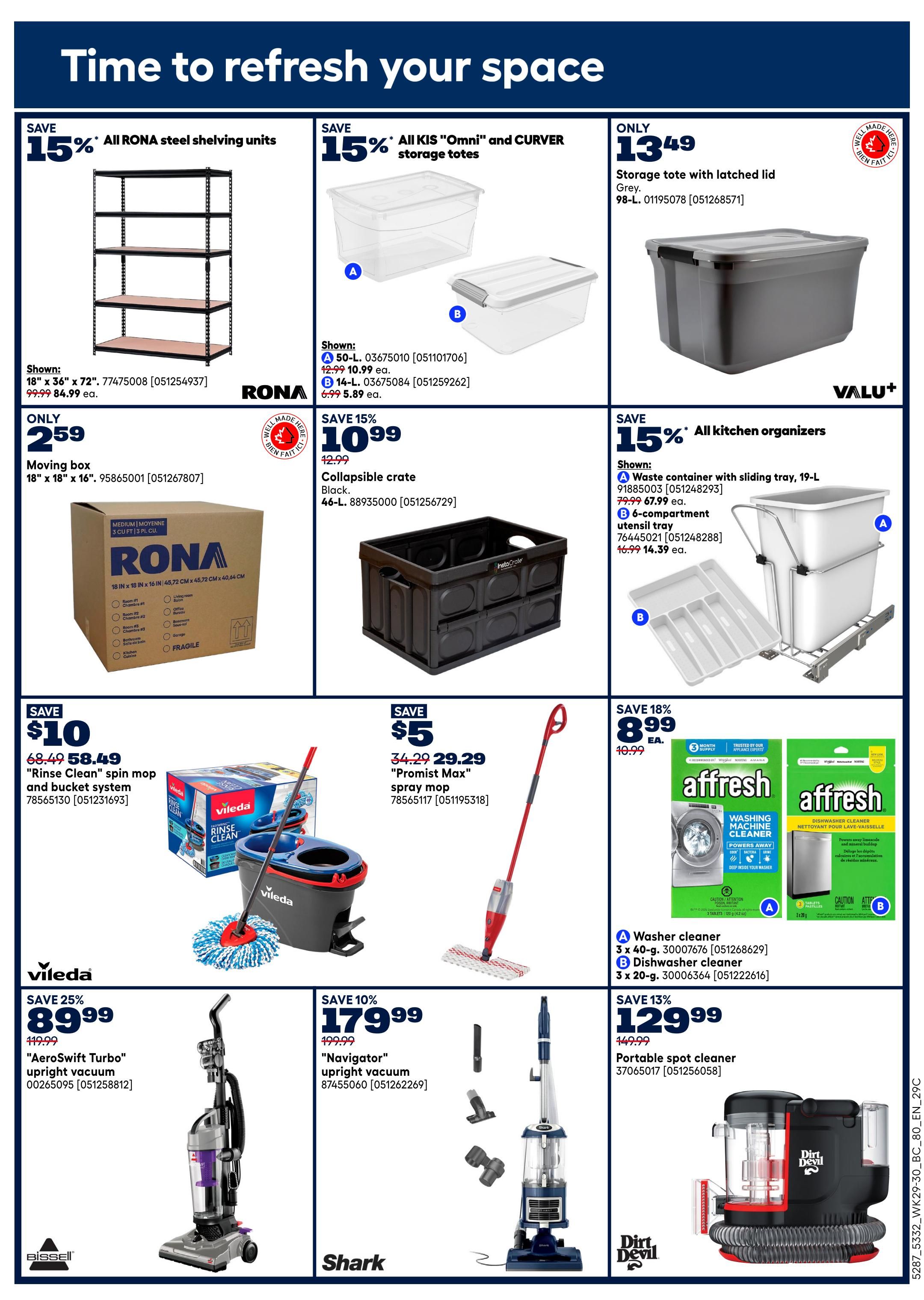 Rona & Rona+ (BC) Flyer August 13 to 26