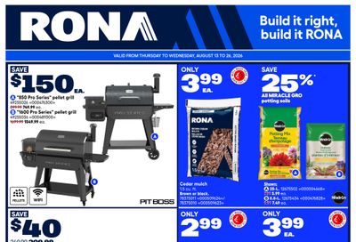 Rona & Rona+ (Atlantic) Flyer August 13 to 26