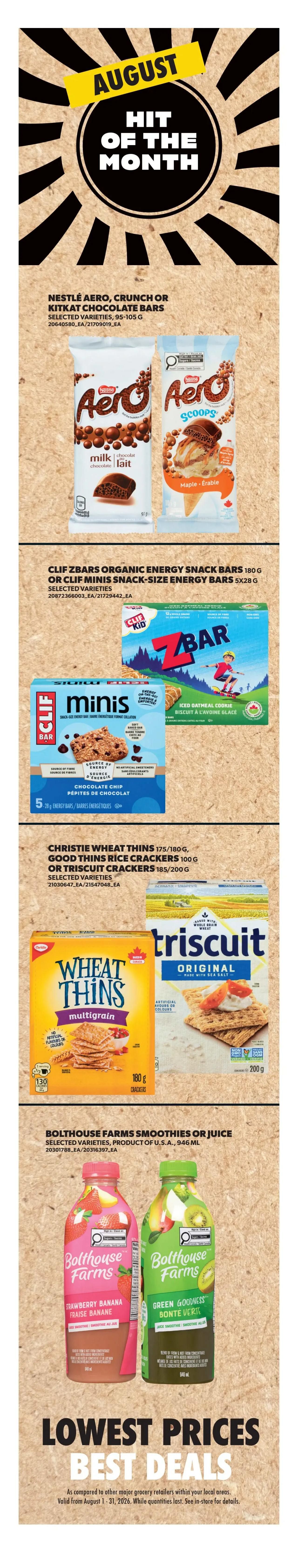 Real Canadian Superstore (West) Flyer August 13 to 19