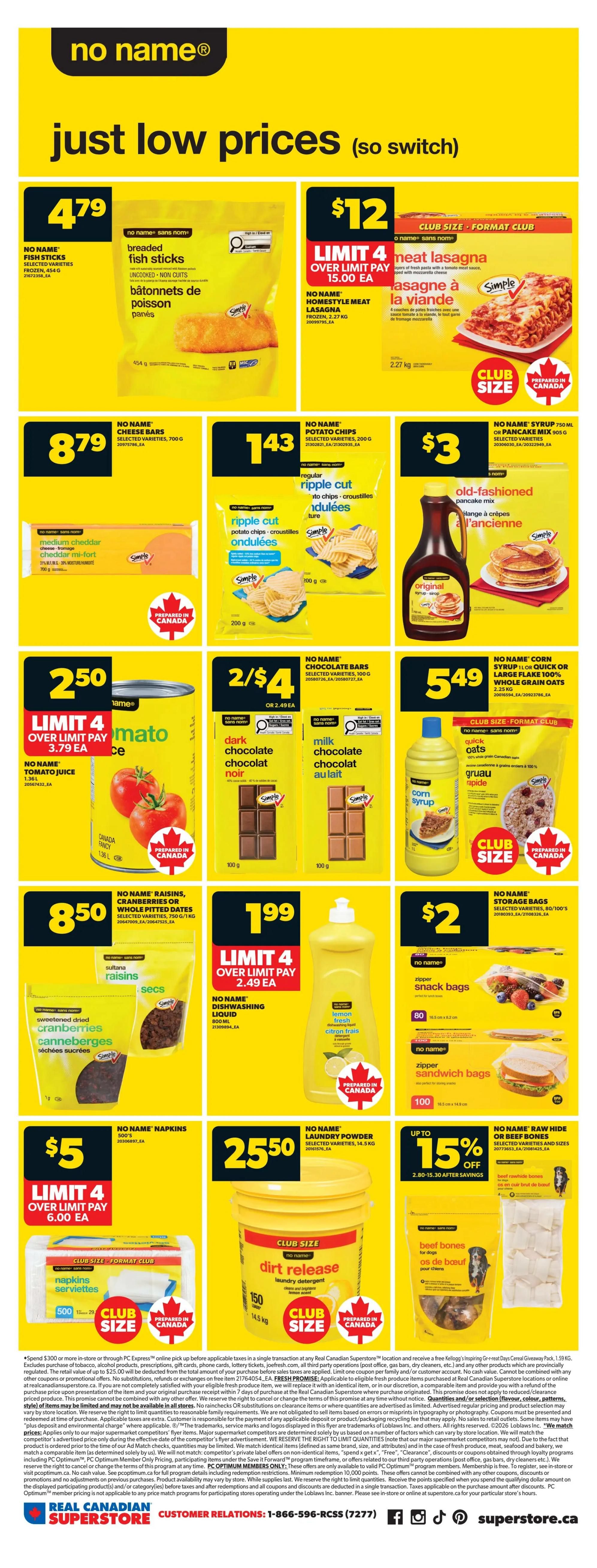 Real Canadian Superstore (West) Flyer August 13 to 19
