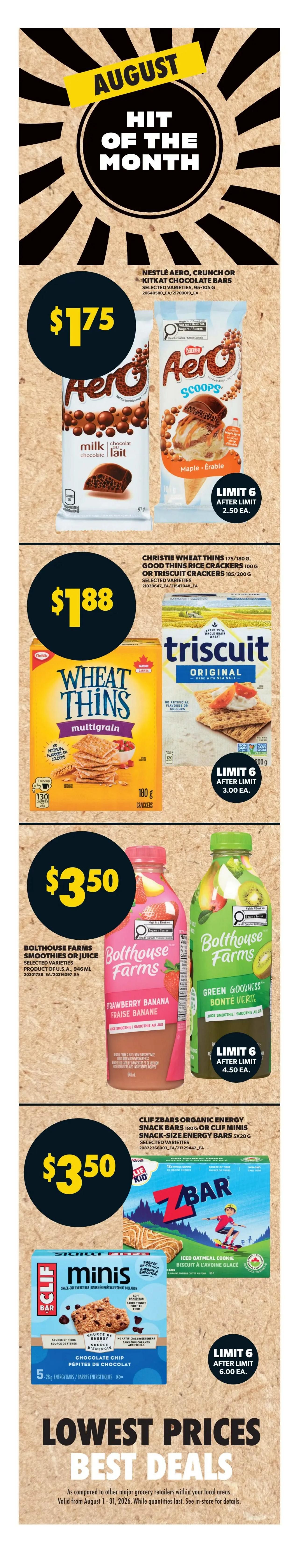 Real Canadian Superstore (ON) Flyer August 13 to 19
