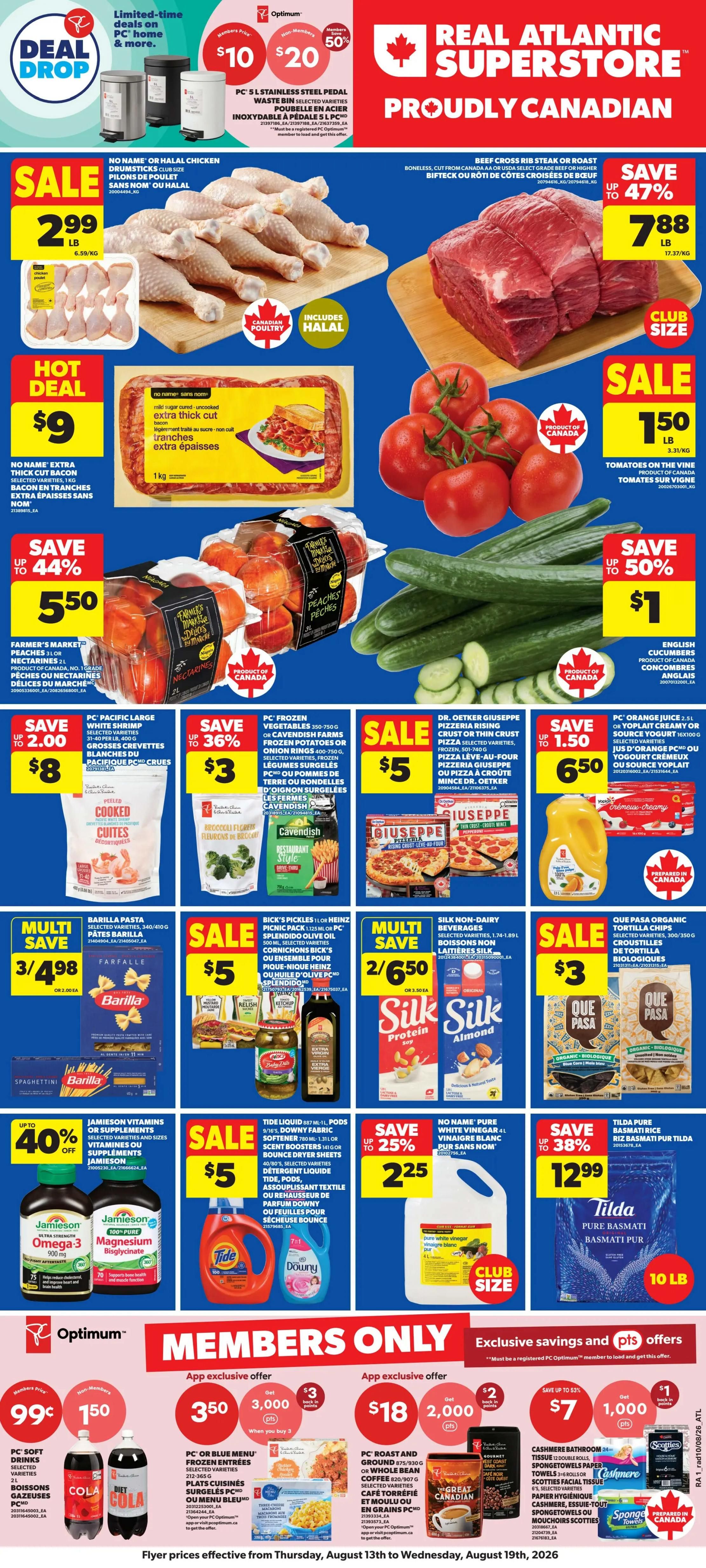 Real Atlantic Superstore Flyer August 13 to 19