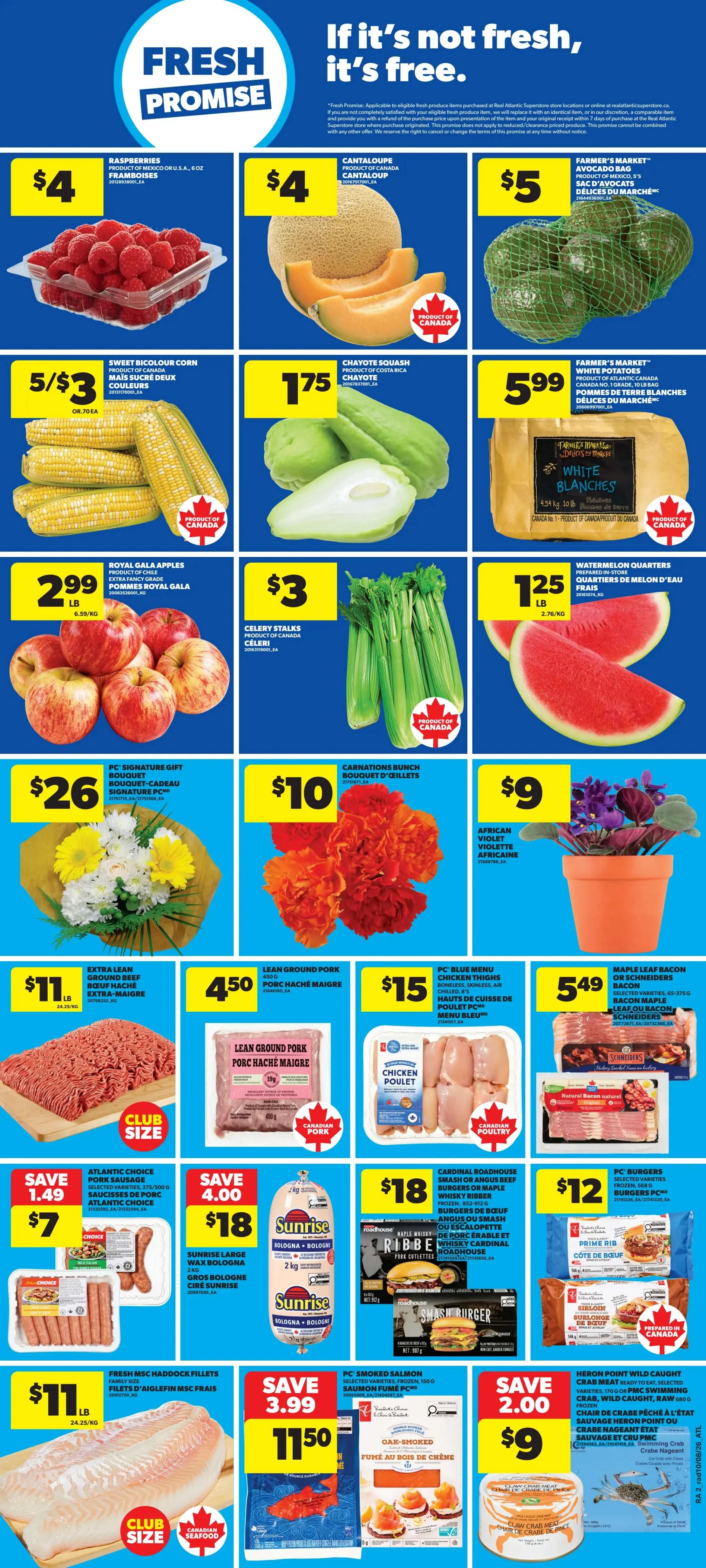 Real Atlantic Superstore Flyer August 13 to 19