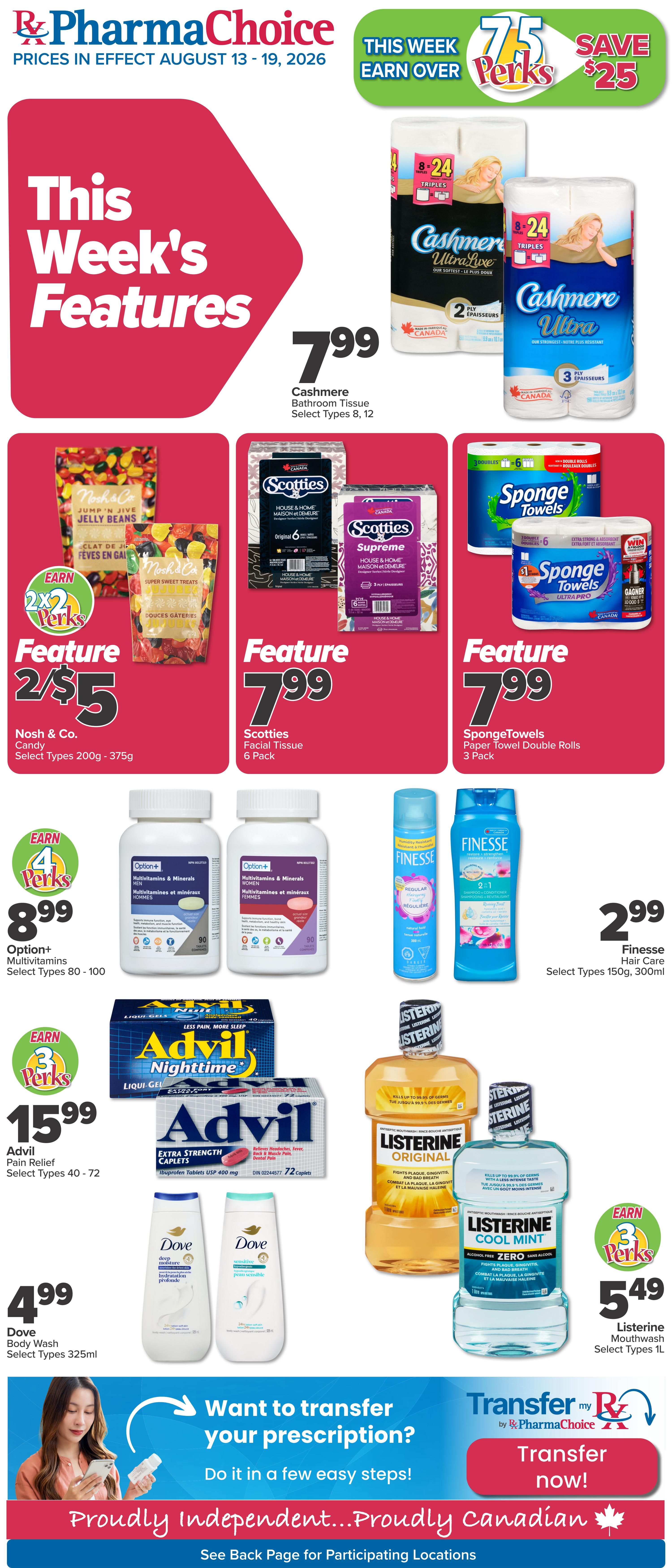 PharmaChoice (ON & Atlantic) Flyer August 13 to 19