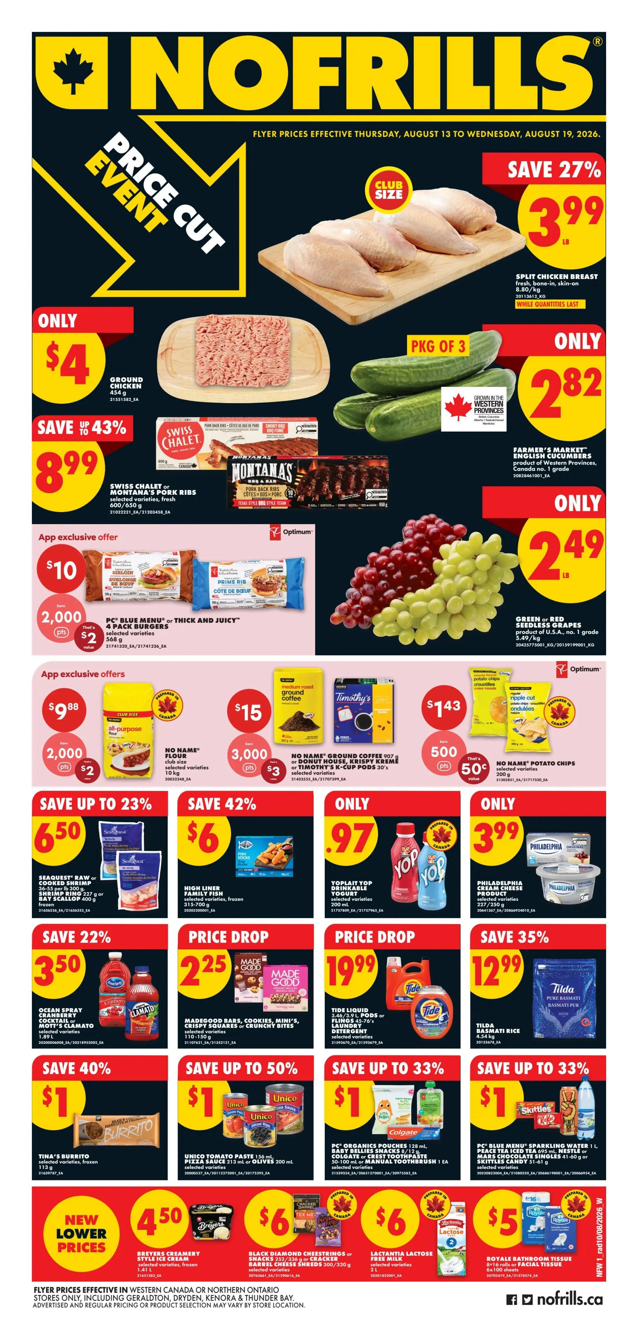 No Frills (West) Flyer August 13 to 19