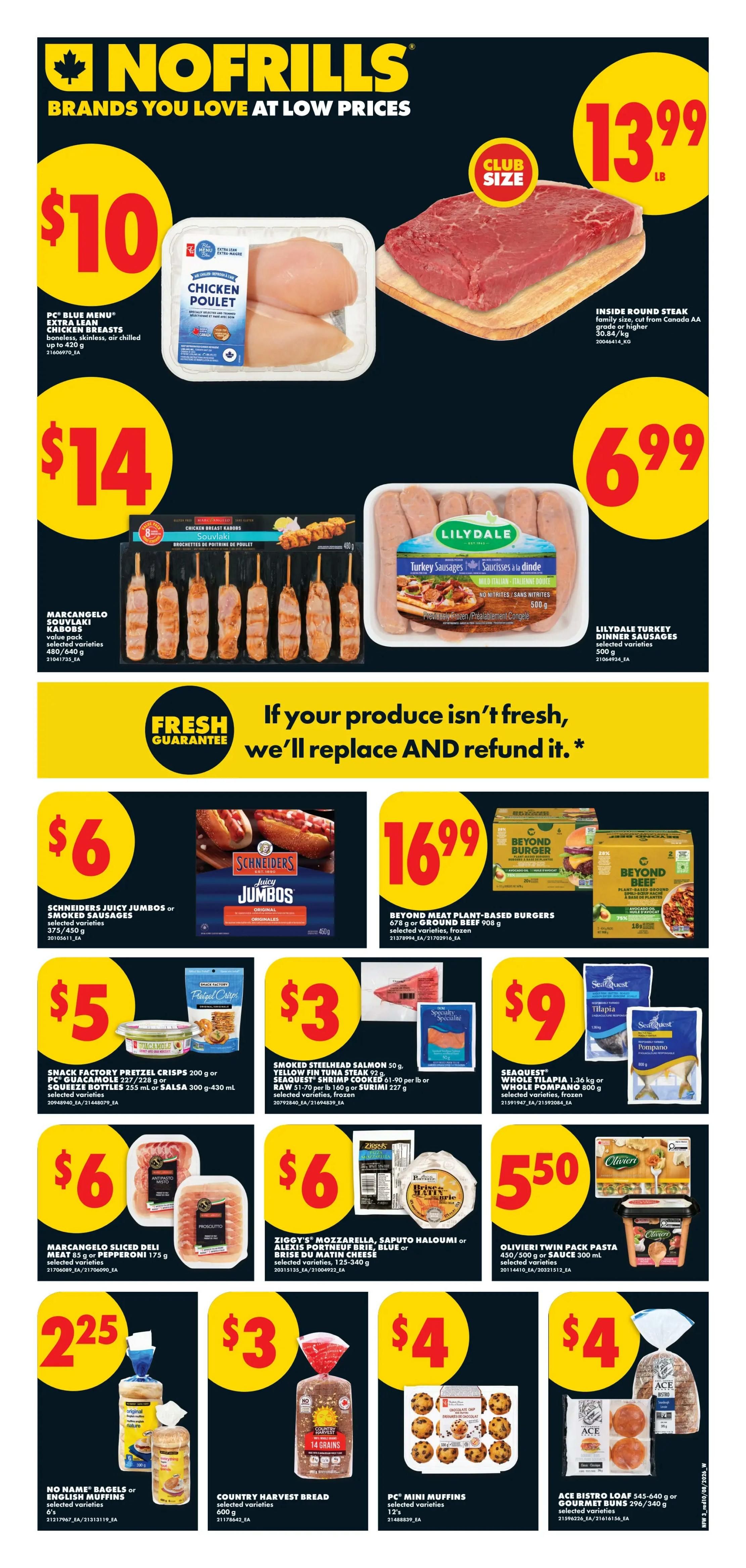 No Frills (West) Flyer August 13 to 19