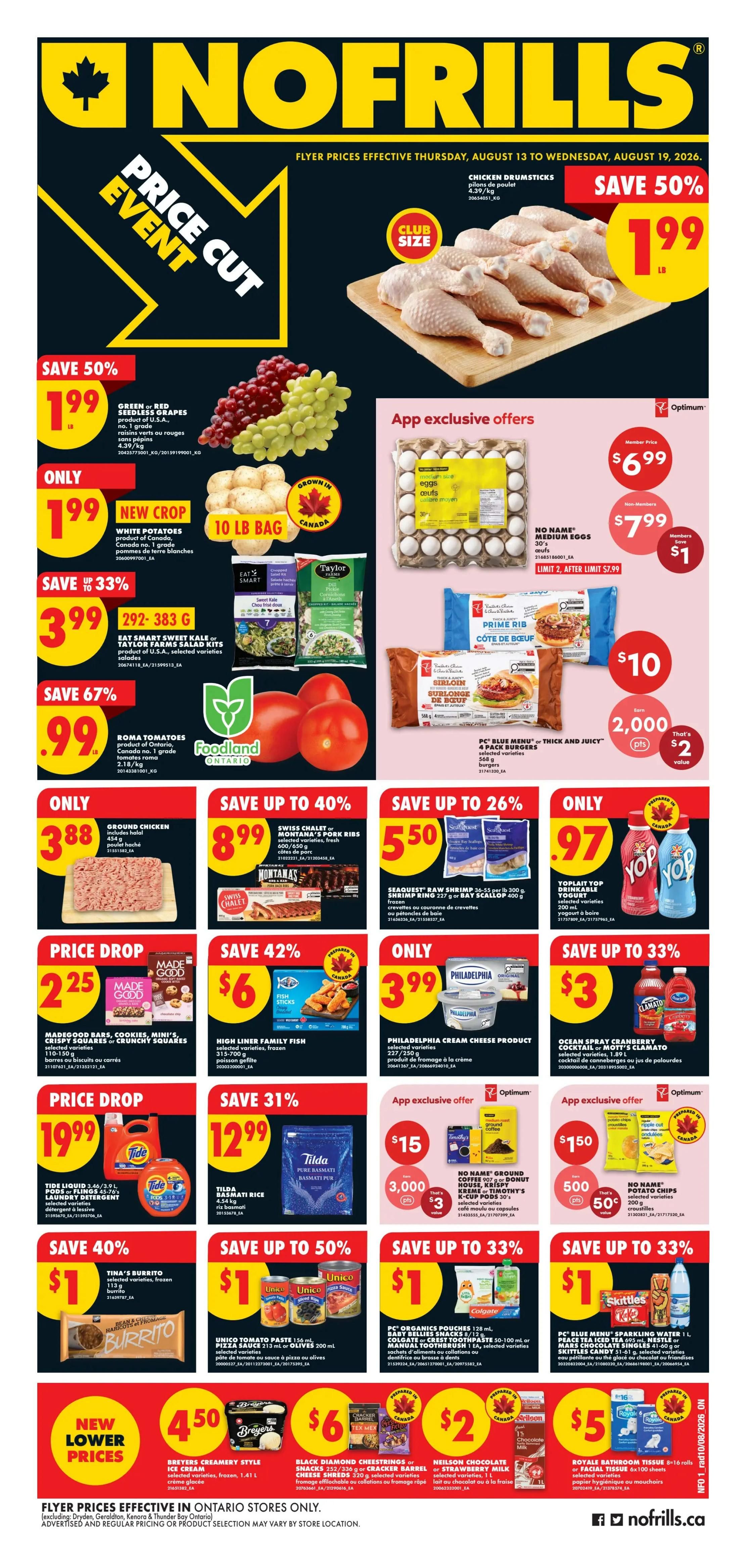 No Frills (ON) Flyer August 13 to 19