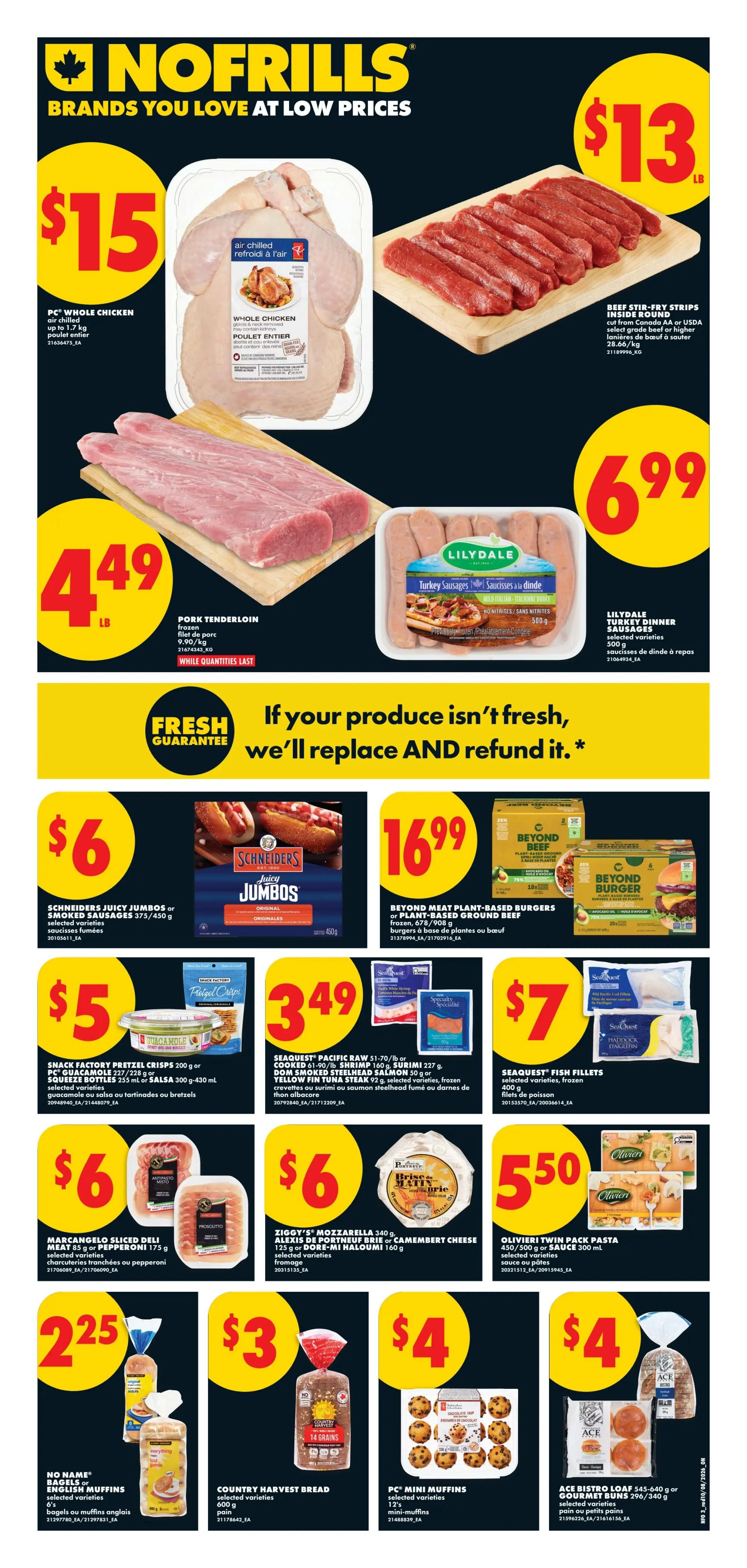 No Frills (ON) Flyer August 13 to 19