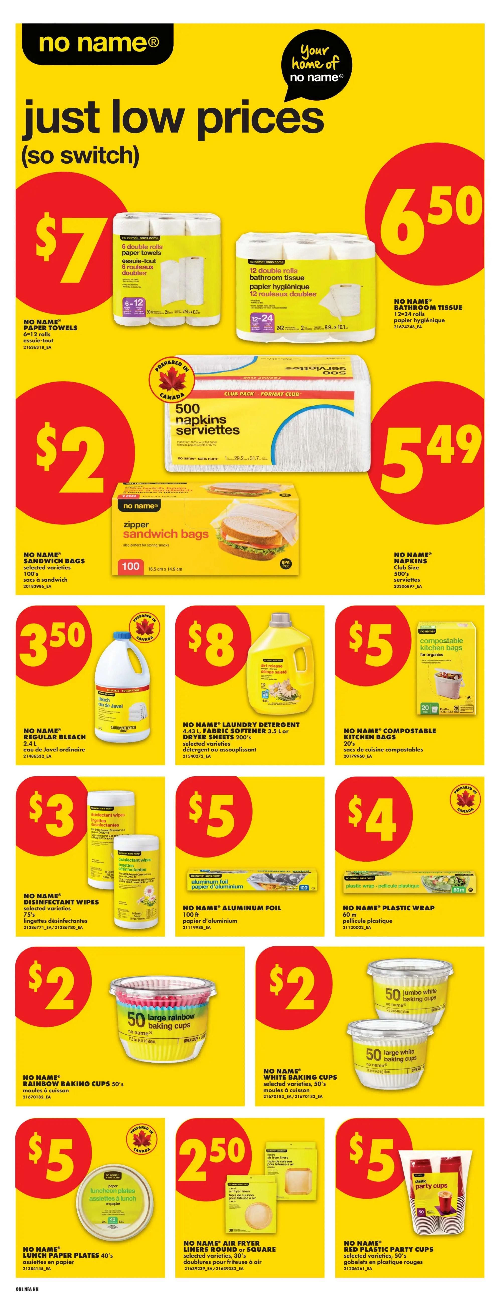 No Frills (Atlantic) Flyer August 13 to 19