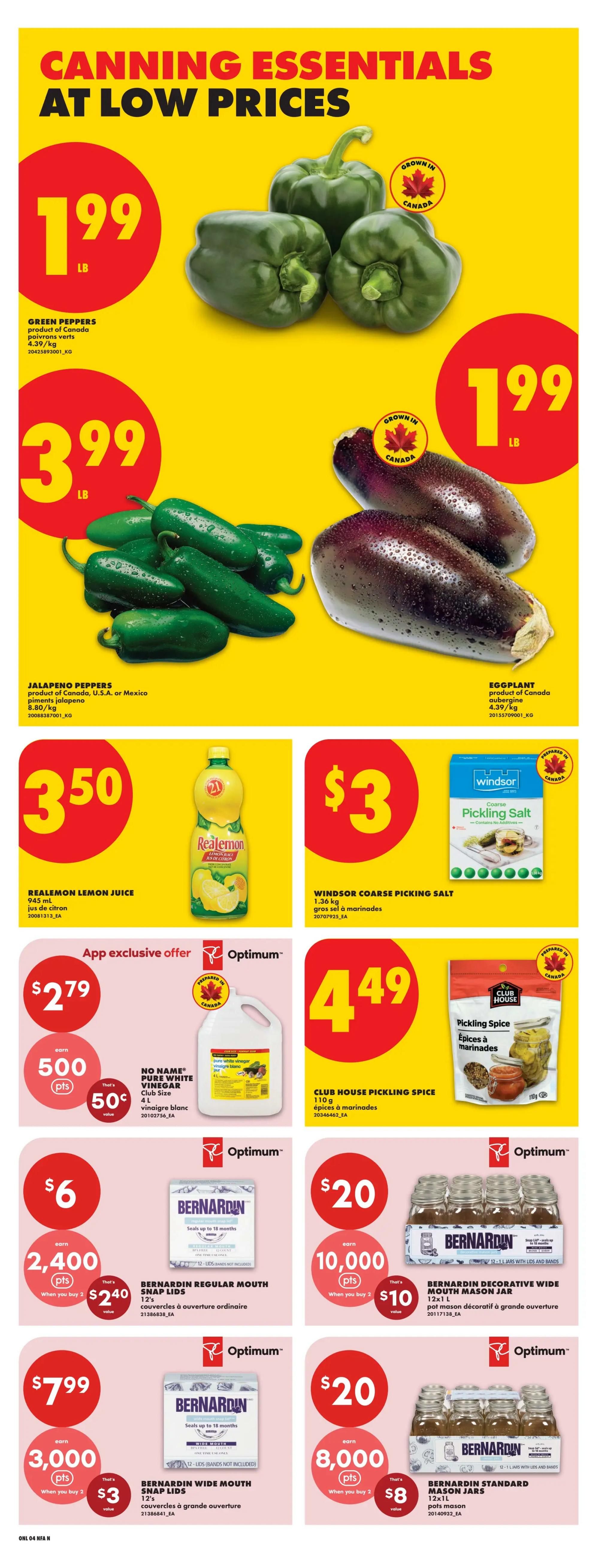 No Frills (Atlantic) Flyer August 13 to 19