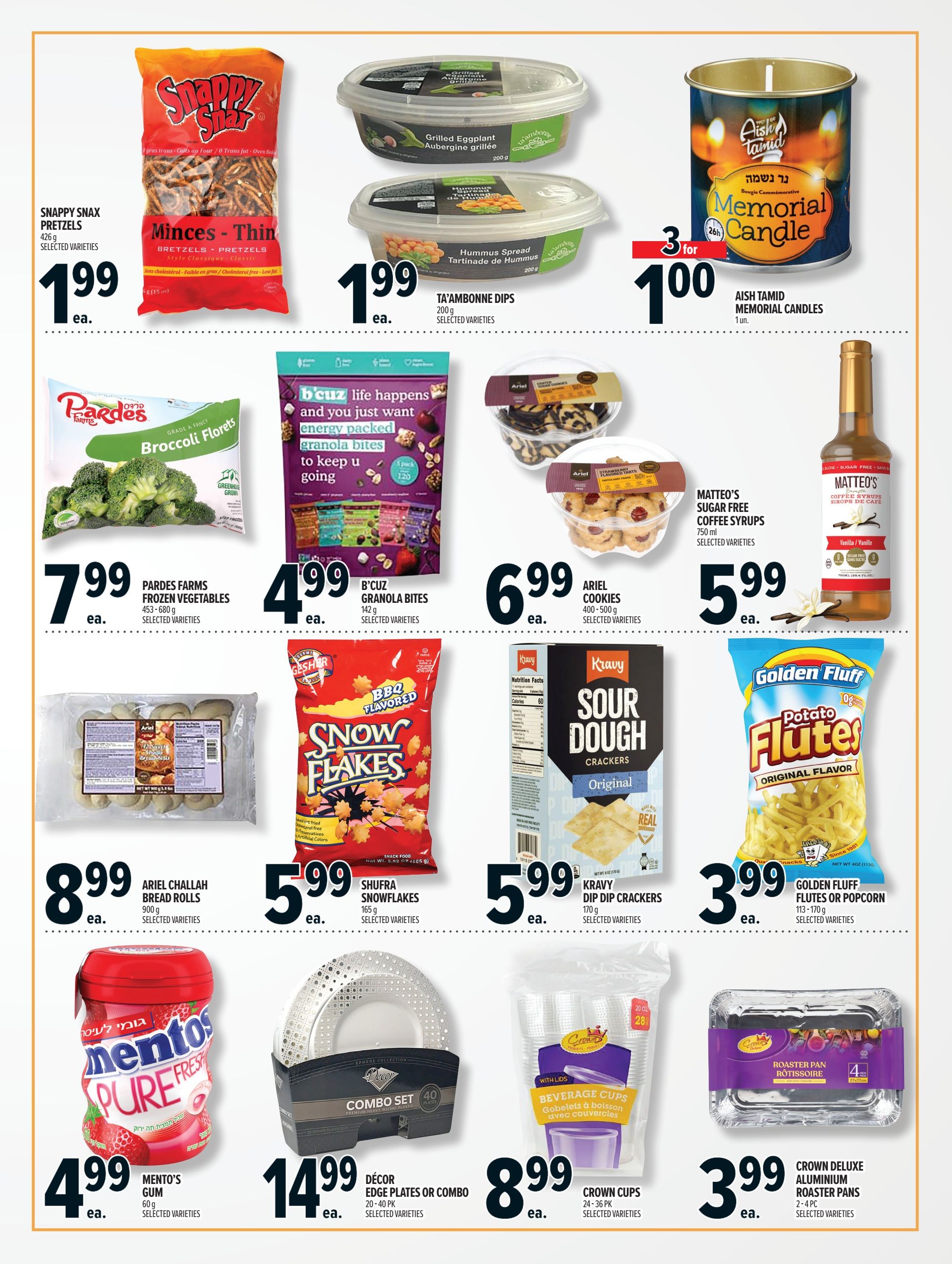Metro (ON) Rosh Hashanah Flyer August 13 to 19