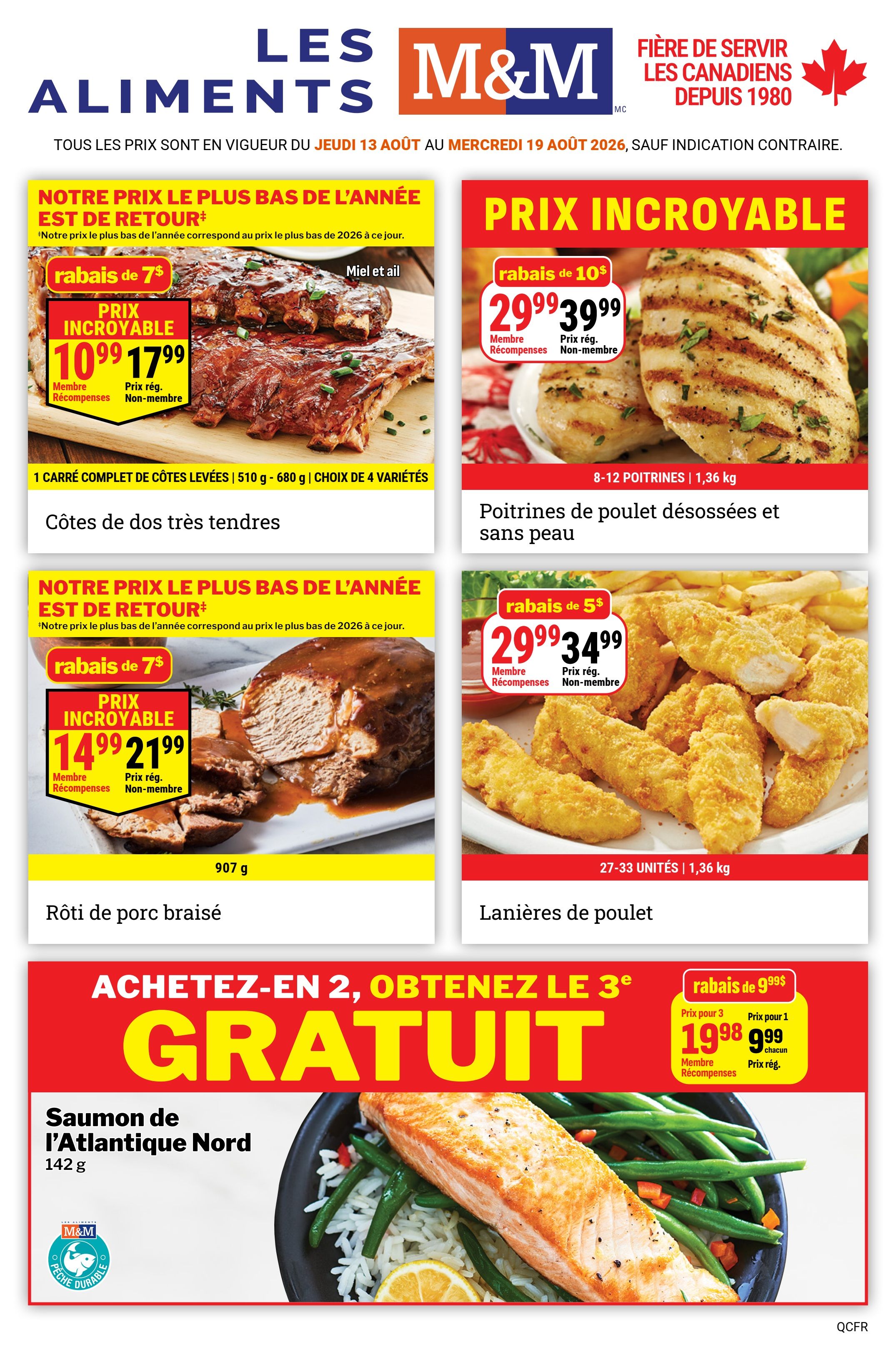 M&M Food Market (QC) Flyer August 13 to 19